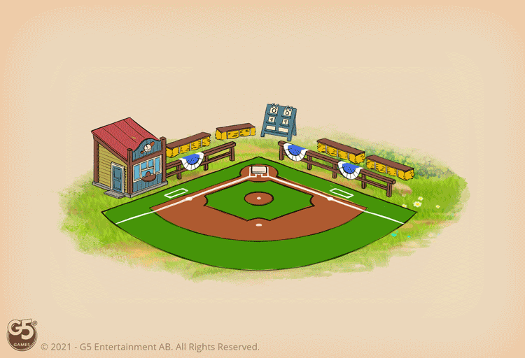 Baseball stadium concept art
