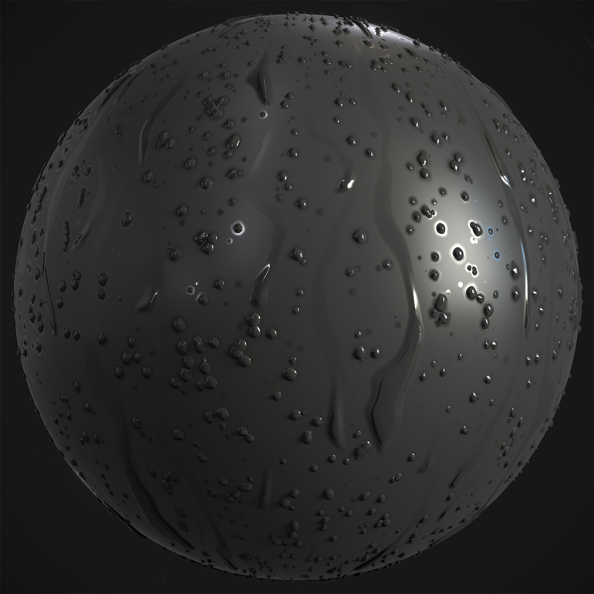 Artstation procedural material water drop animated material free 