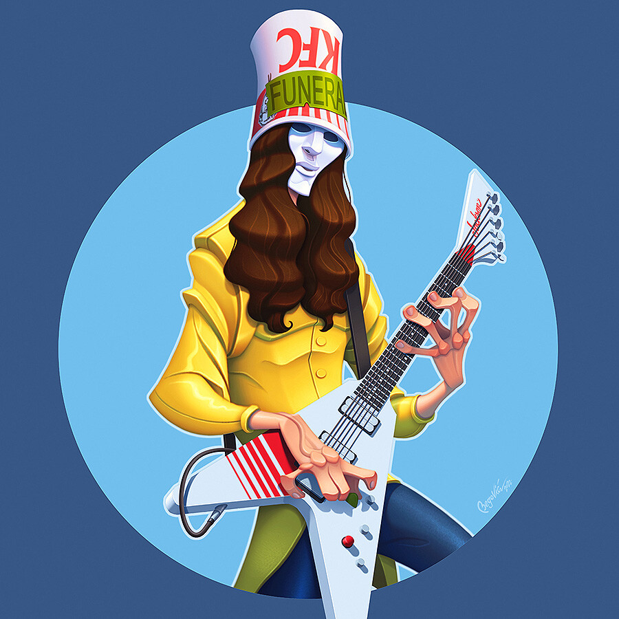 ArtStation Buckethead