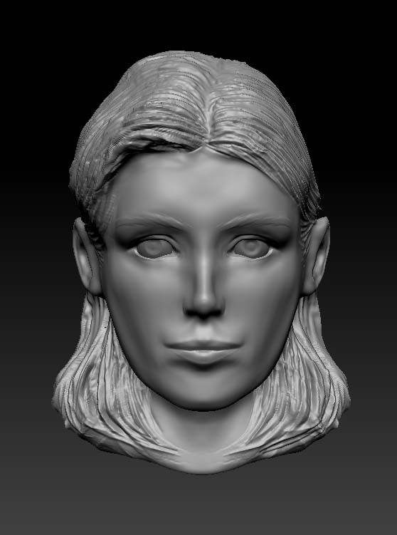 ArtStation - First head sculpting assignment