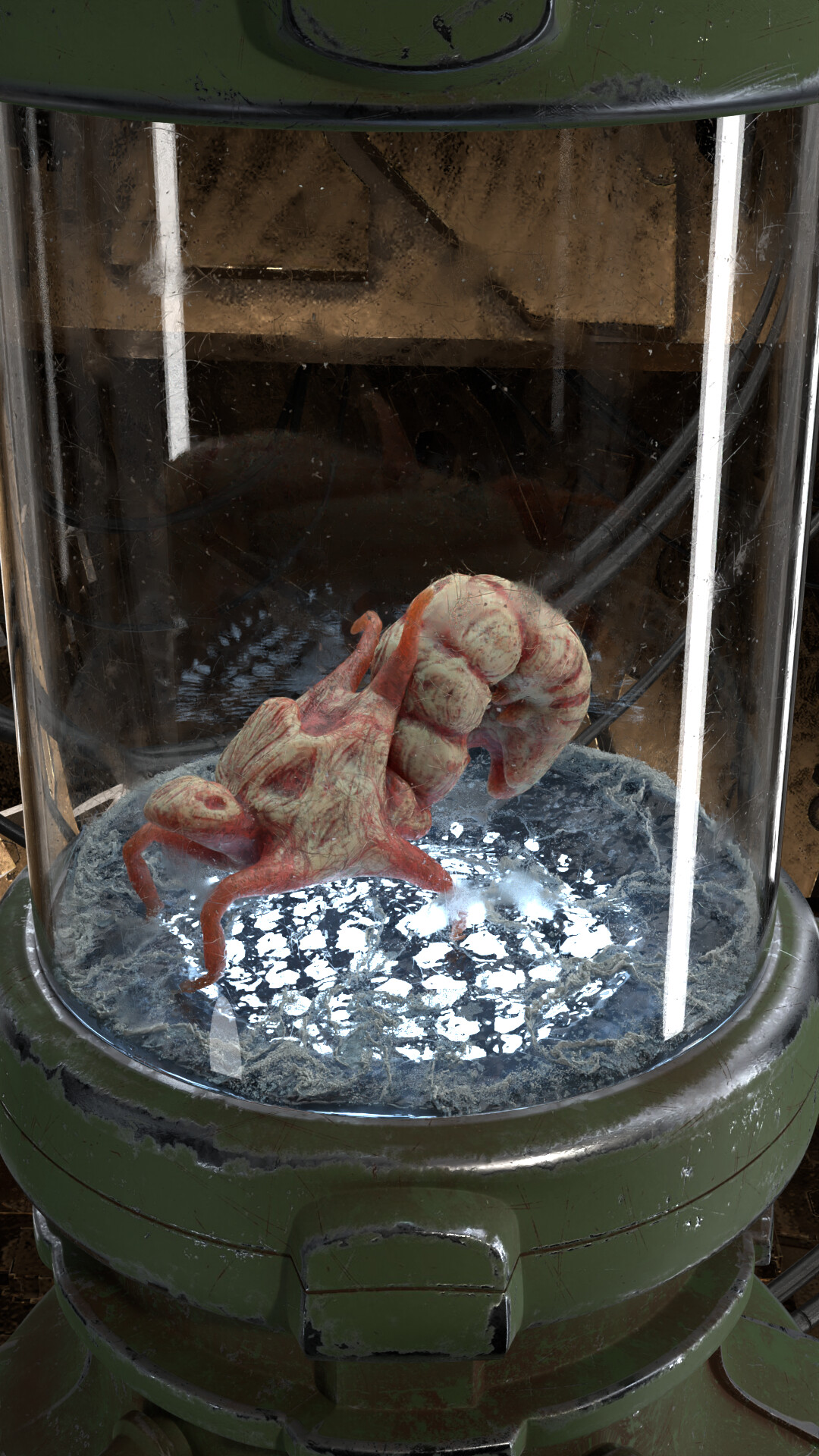 Artstation 罐装幼虫