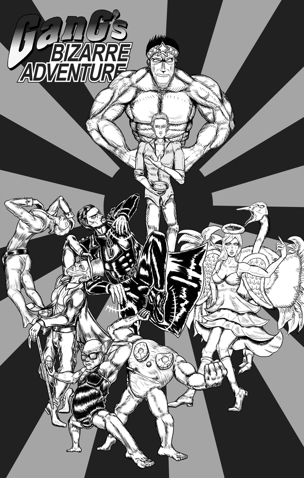 Black and white version