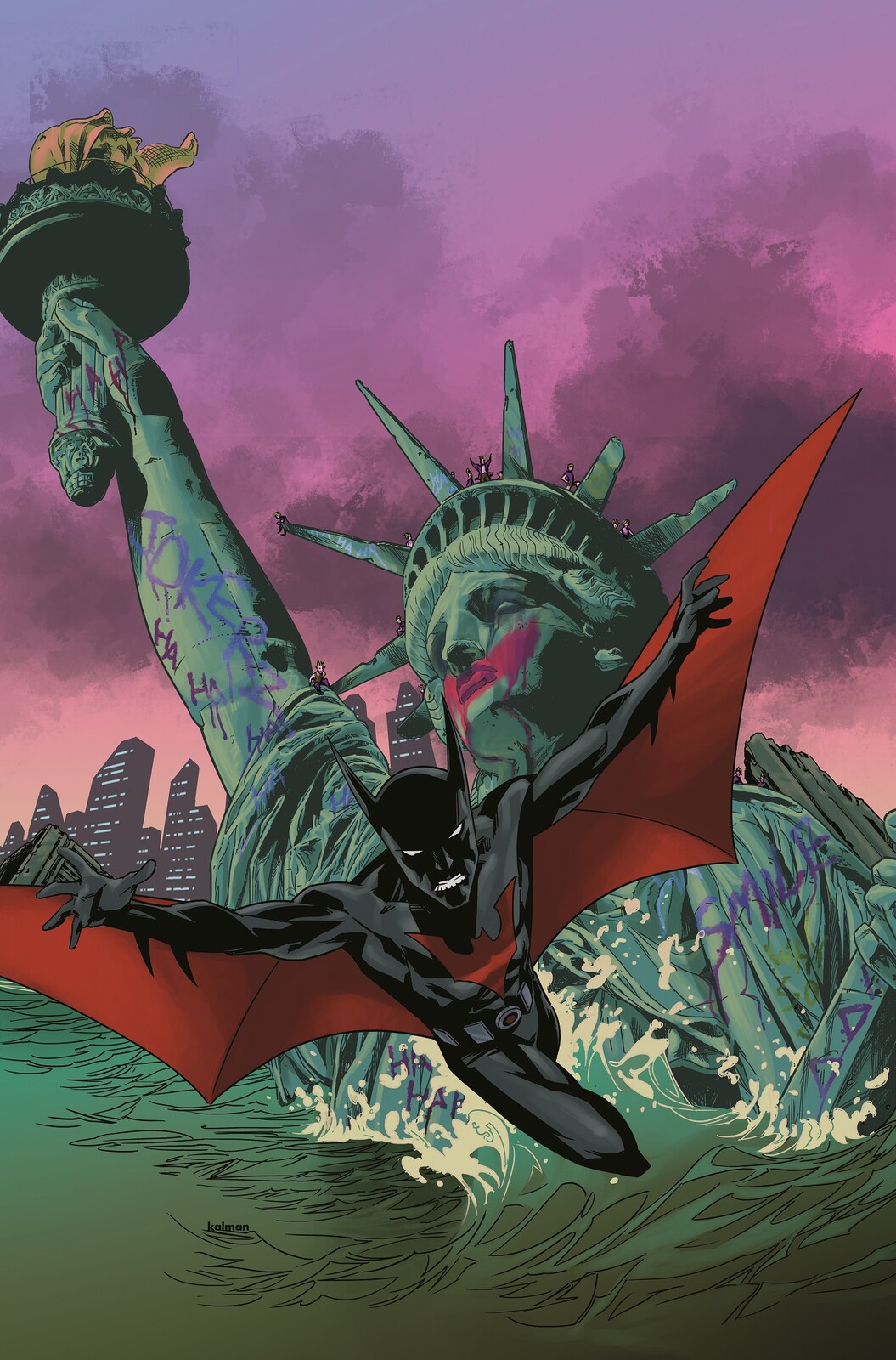 Cover art for Batman: Beyond issue 1