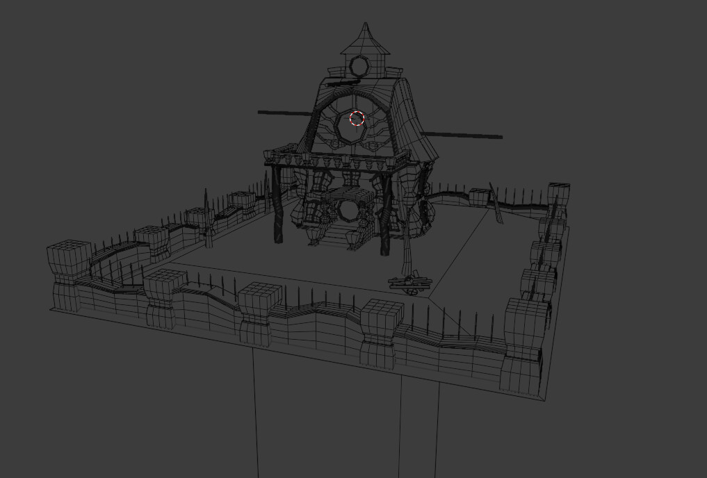 Wireframe Images within Blender