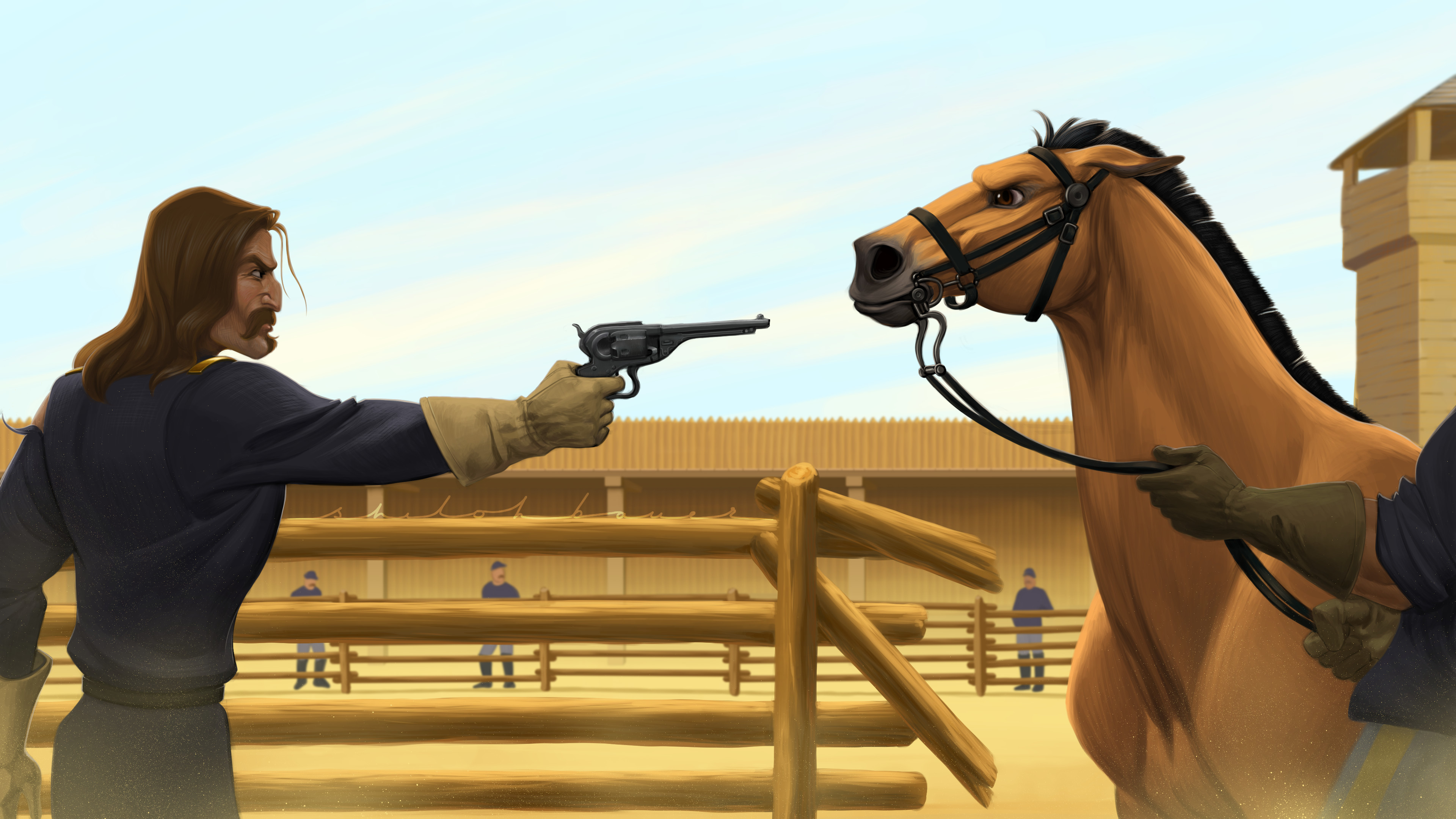 ArtStation - Spirit: Stallion of the Cimarron, 20th ...