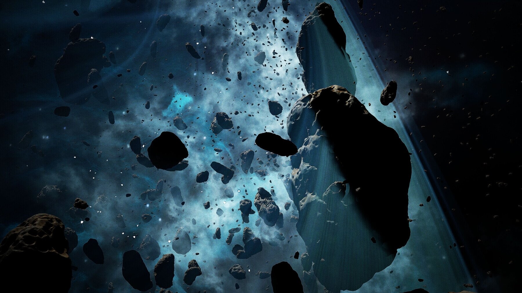 ArtStation - Asteroid Field in Unreal Engine 5