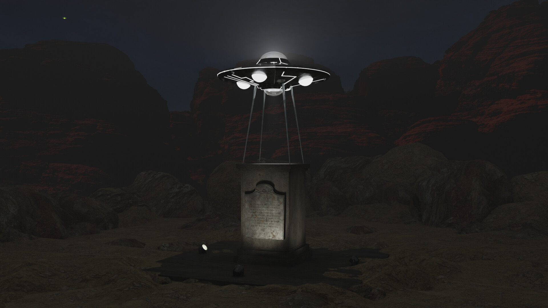 ArtStation - UFO Monument