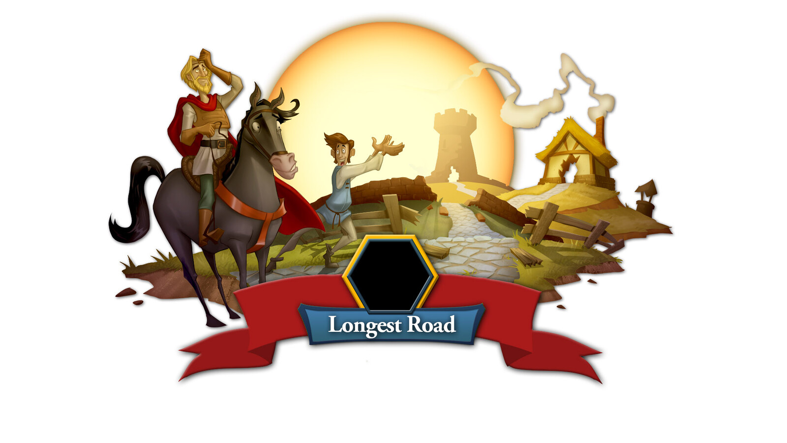 This is a pop-up for the Longest Road achievement.