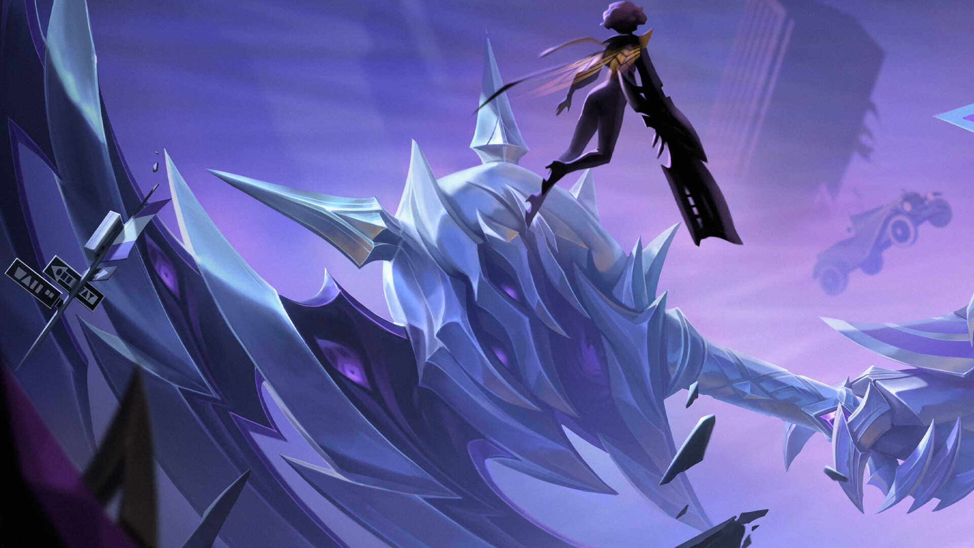 Foritis wang - League of Legends:Wild Rift - Dream Raider Nasus Splash Art