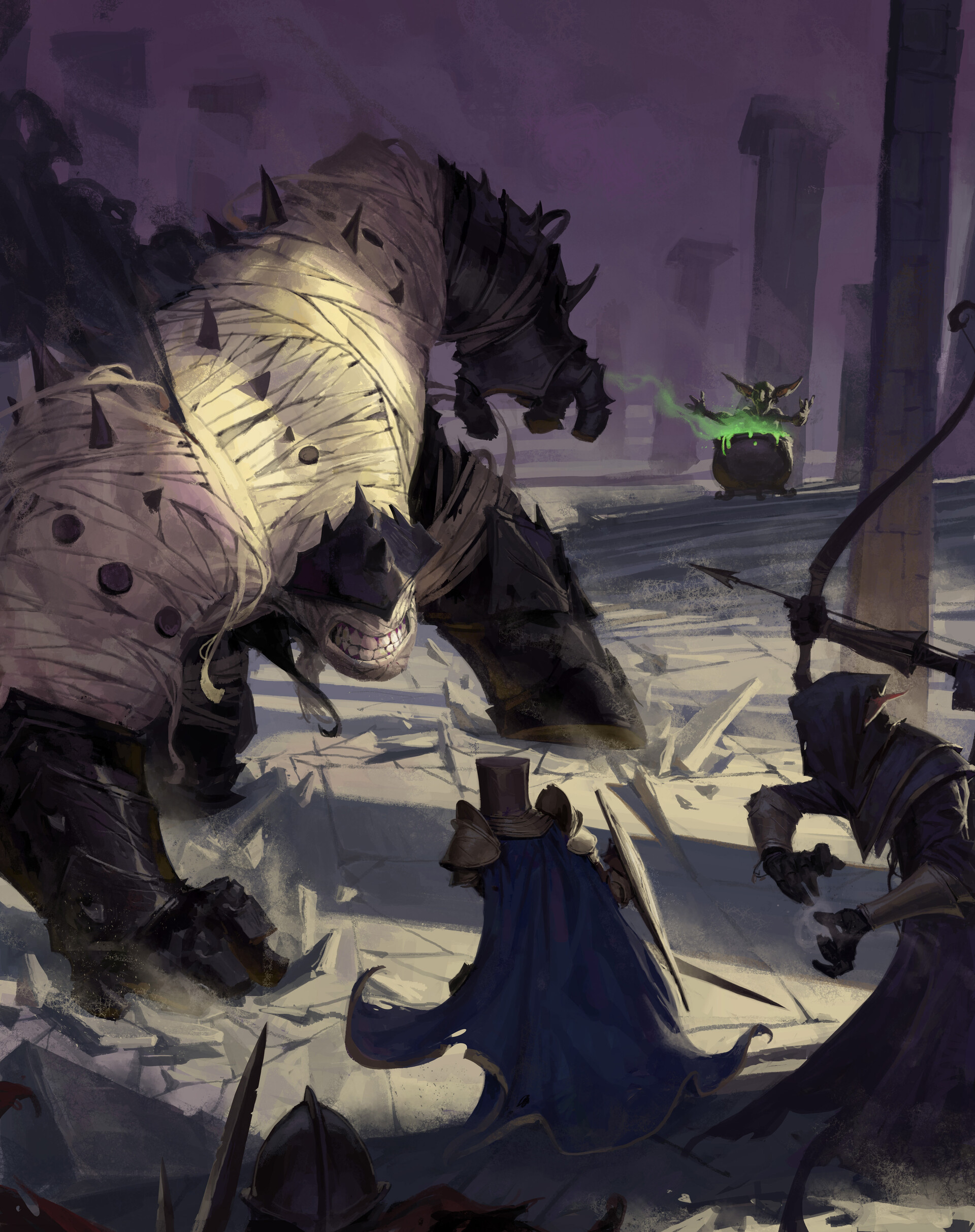 ArtStation Keepers of the Cult