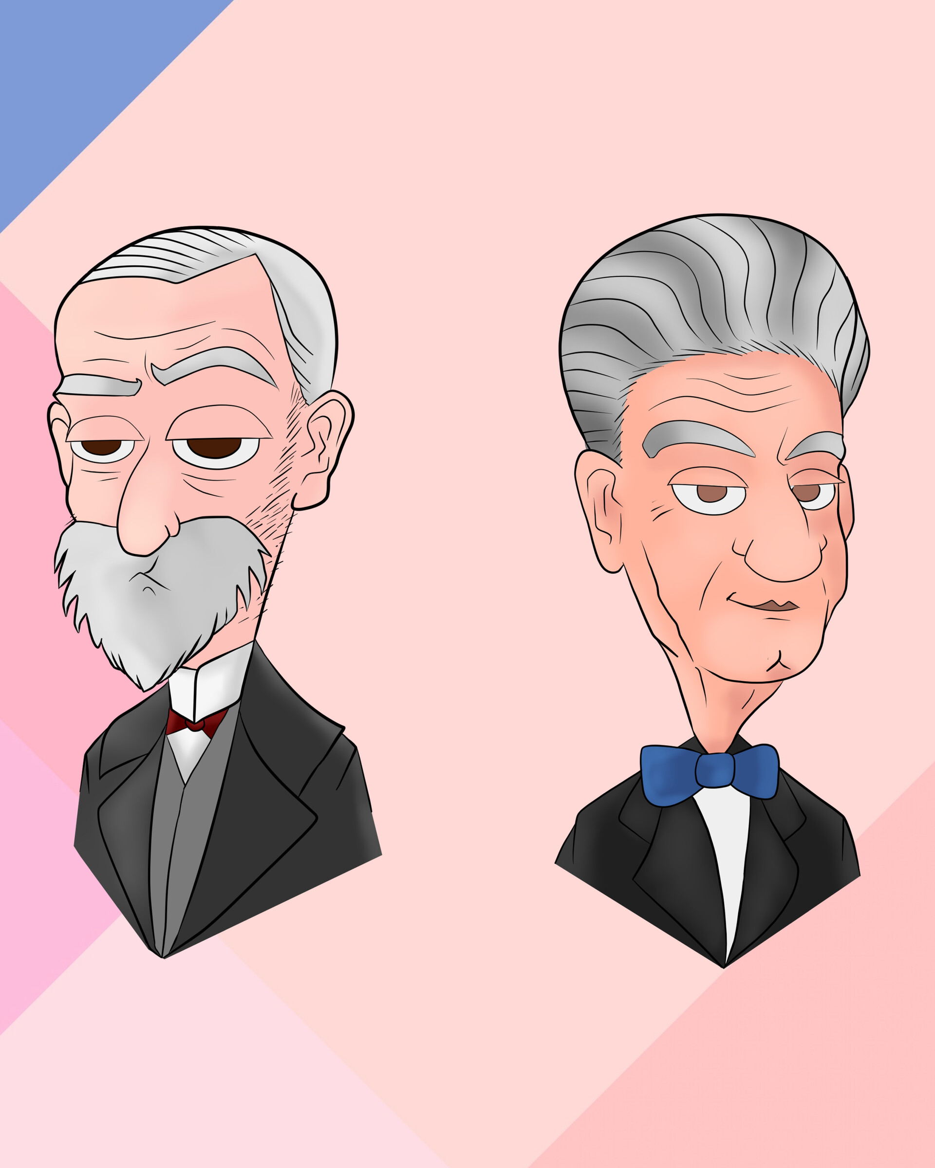Artstation freud and lacan