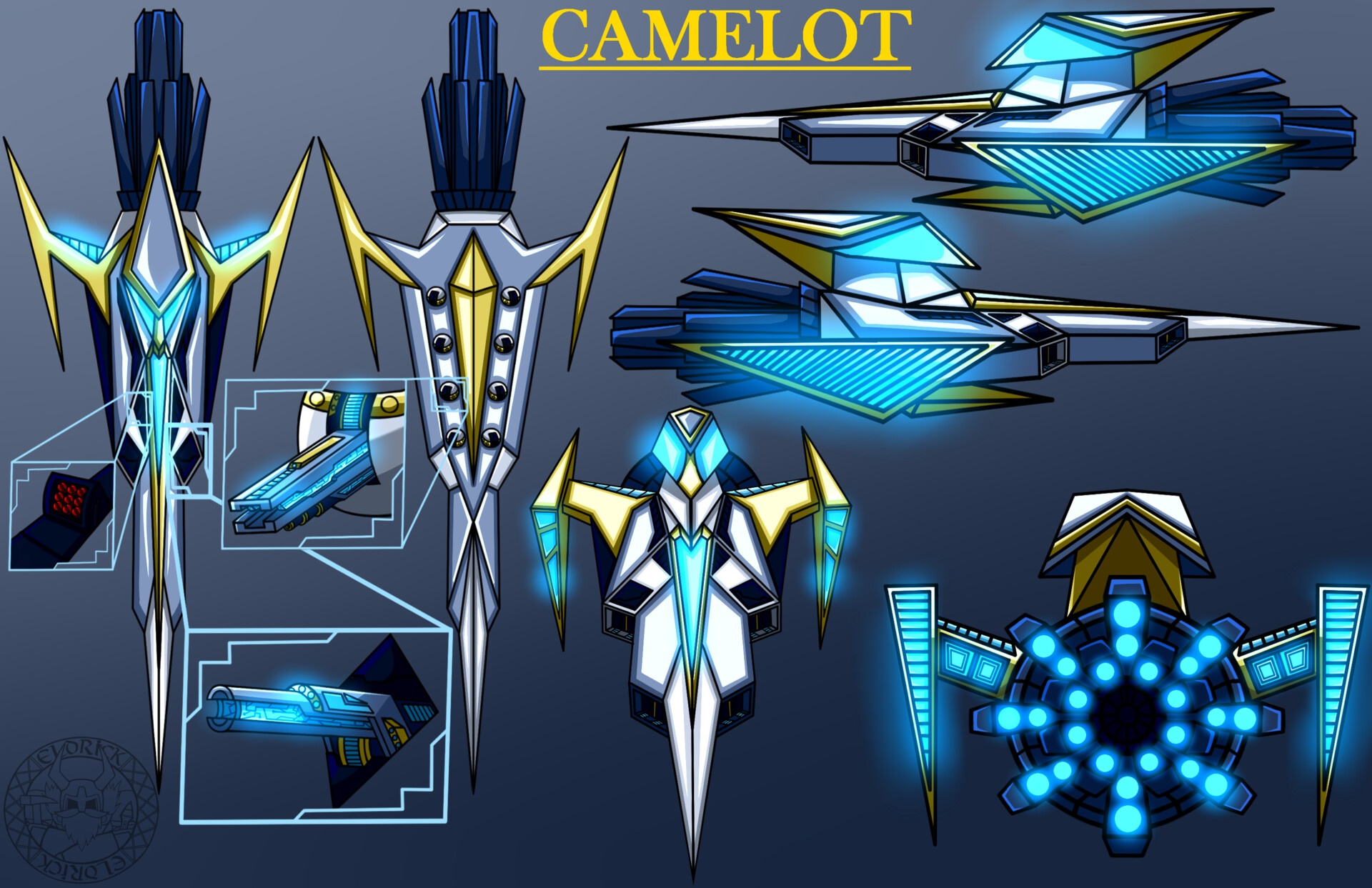 ArtStation KINGDOME DROP SHIP