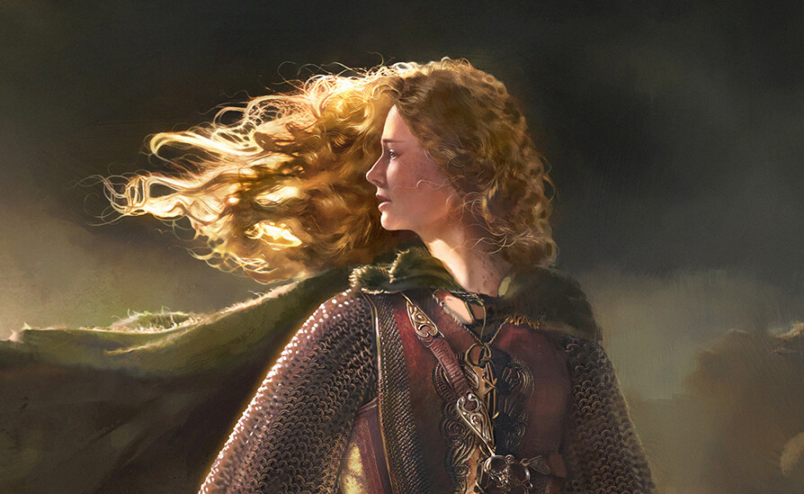 Magdalena Katańska - 'Daughter of Kings' - personal artwork Éowyn, daughter  of Kings, shieldmaiden of Rohan. Prints available ➡️   'Begone, foul  dwimmerlaik, lord of carrion! Leave the dead in peace! A