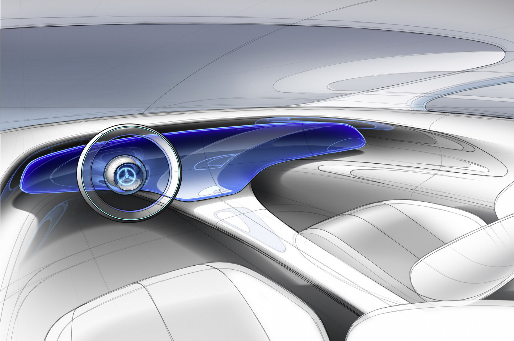 Vivien Kleczek Mercedes Benz EQS Interior