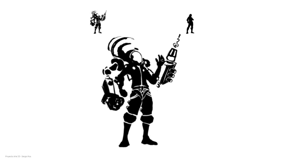 Selected silhouette.