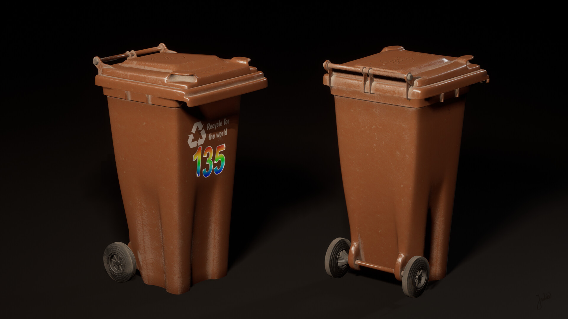 ArtStation Wheelie Bin