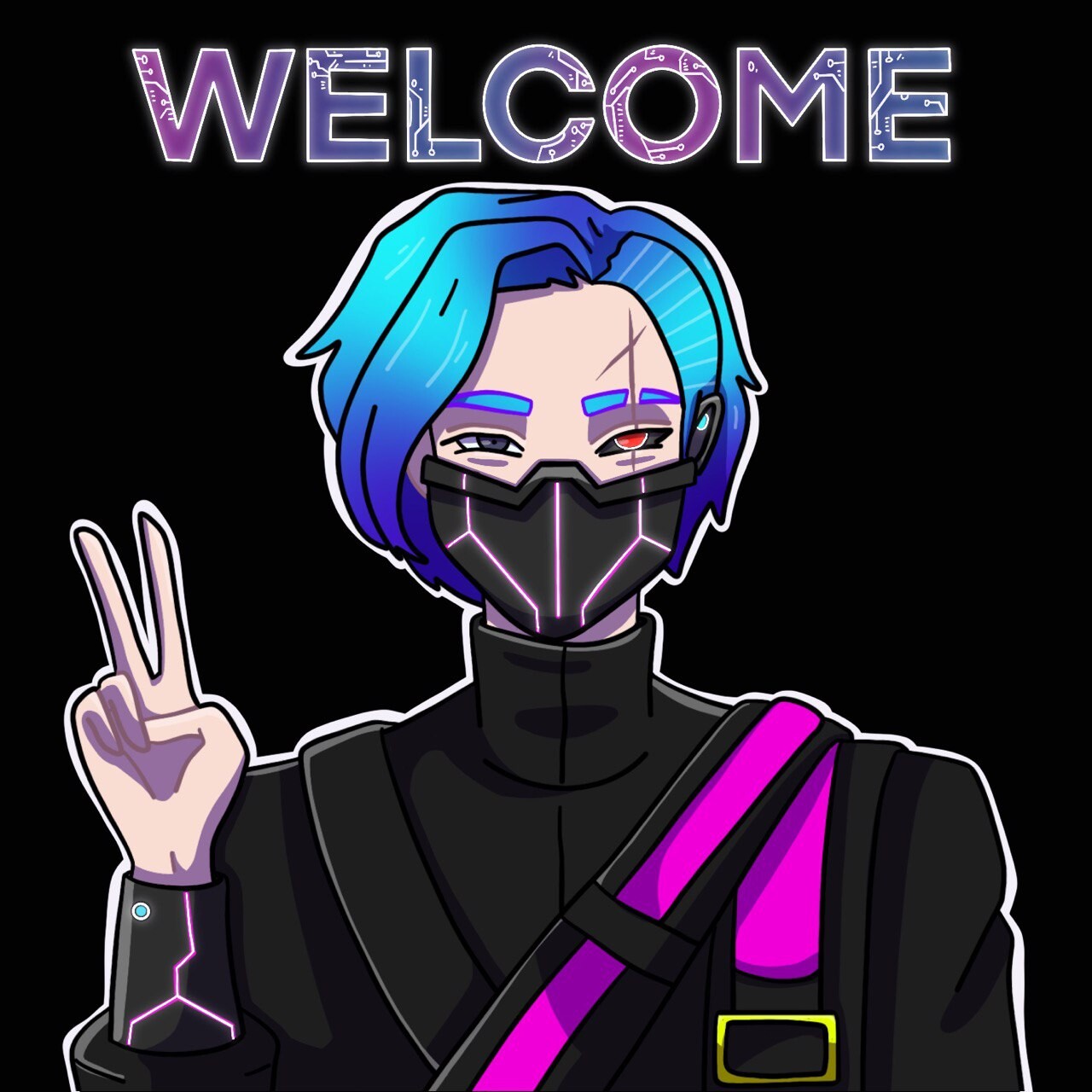 ArtStation - Sticker - Welcome