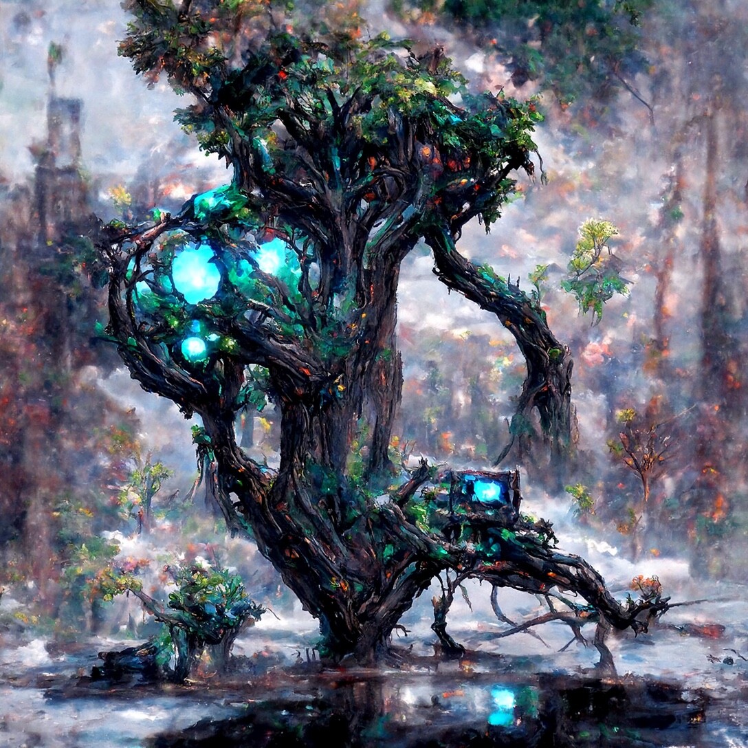 ArtStation Cyber Tree 🌳