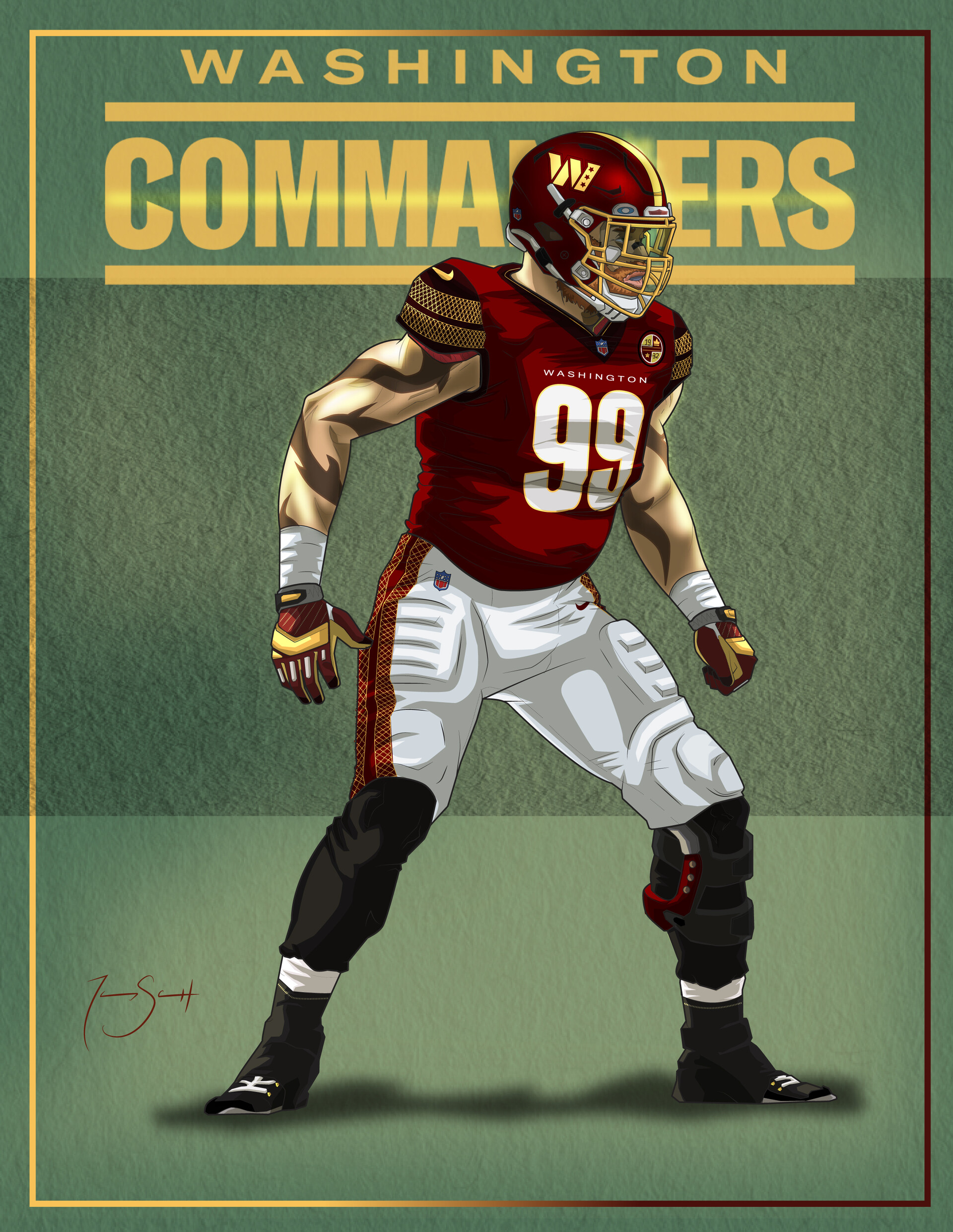 commanders white uniforms