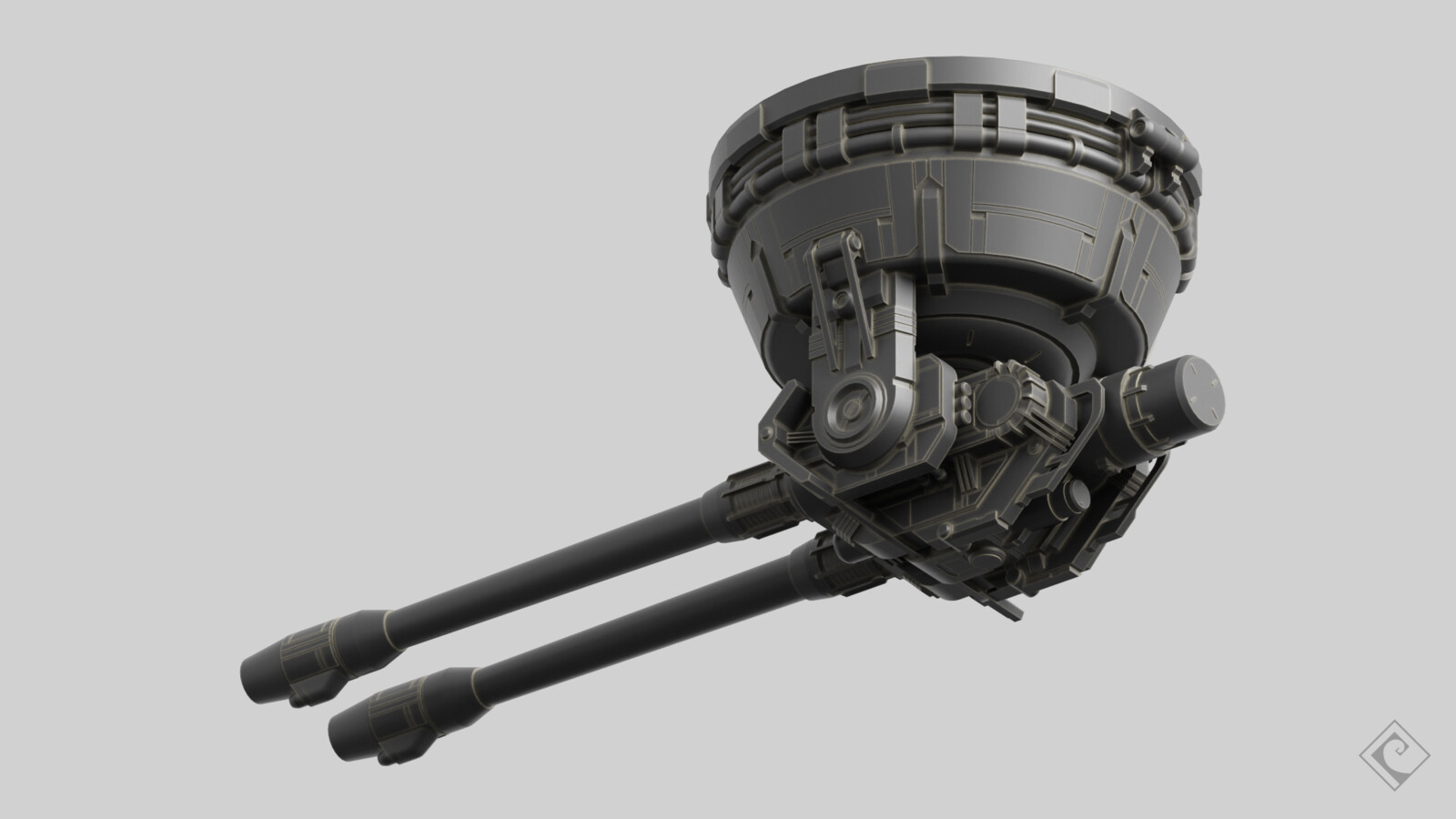 Turret 3 (perspective - back)