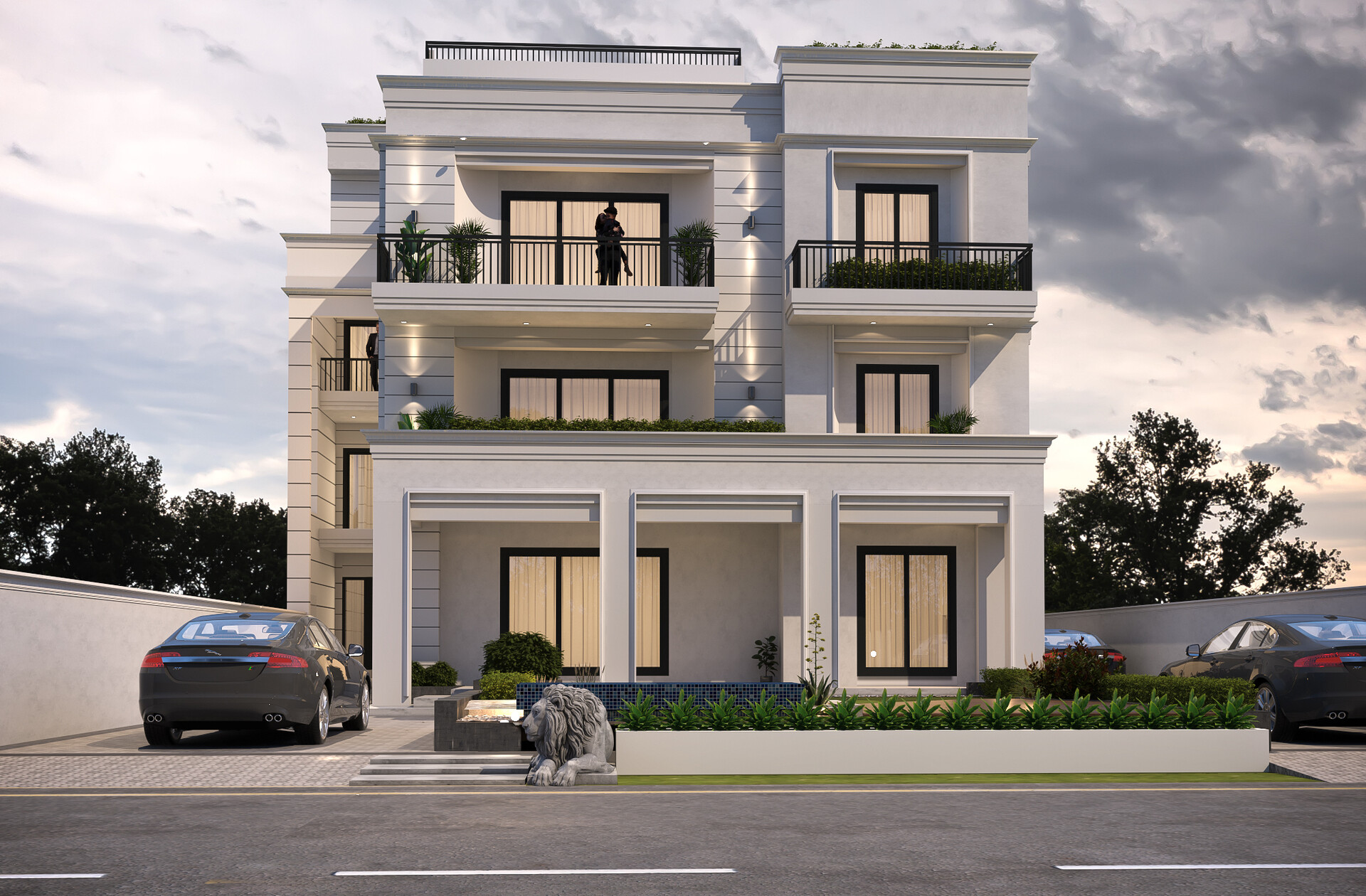 ArtStation Semi Classical 3D Elevation