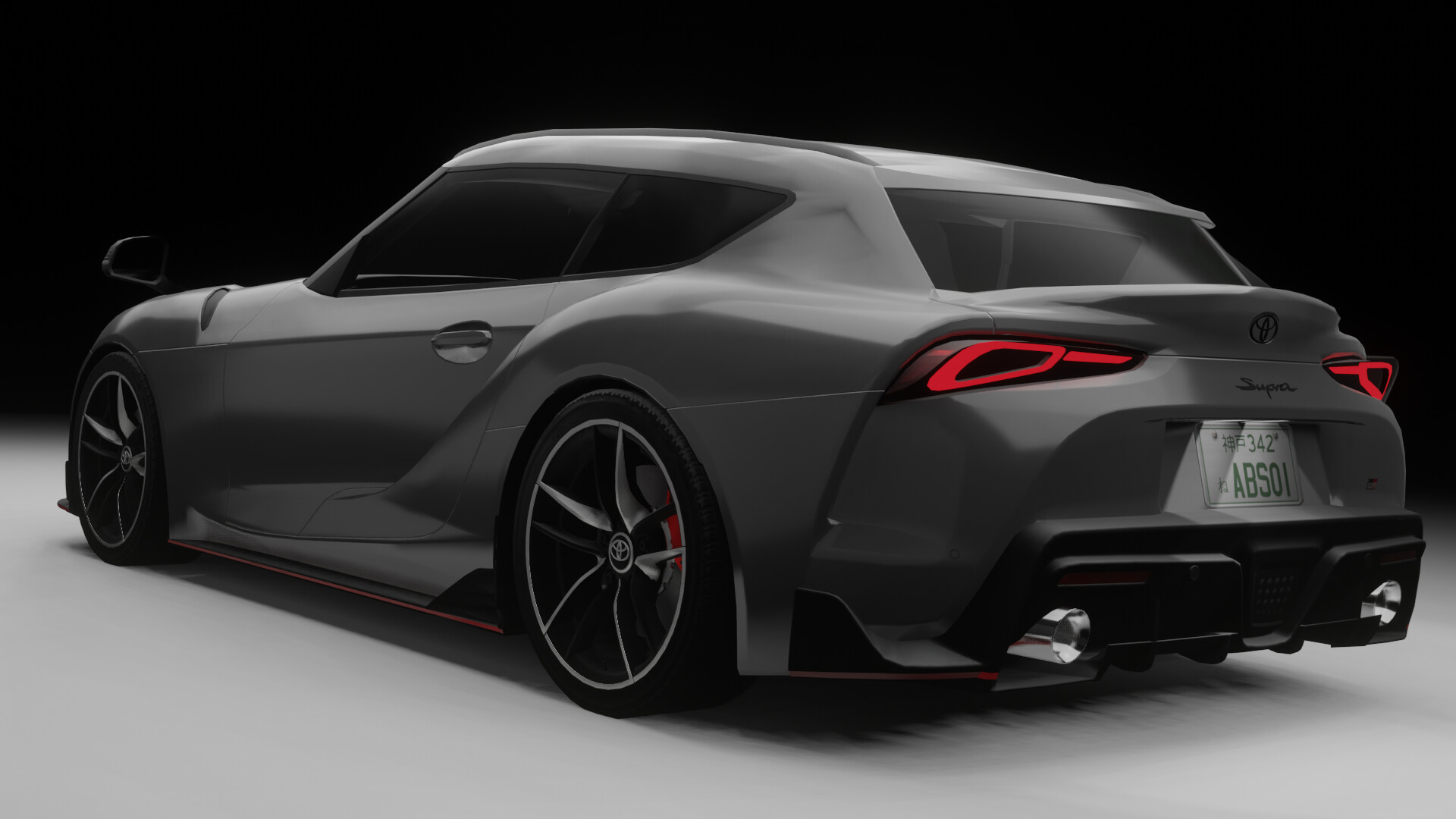 ArtStation Custom 2021 Toyota GR Supra Shooting Brake