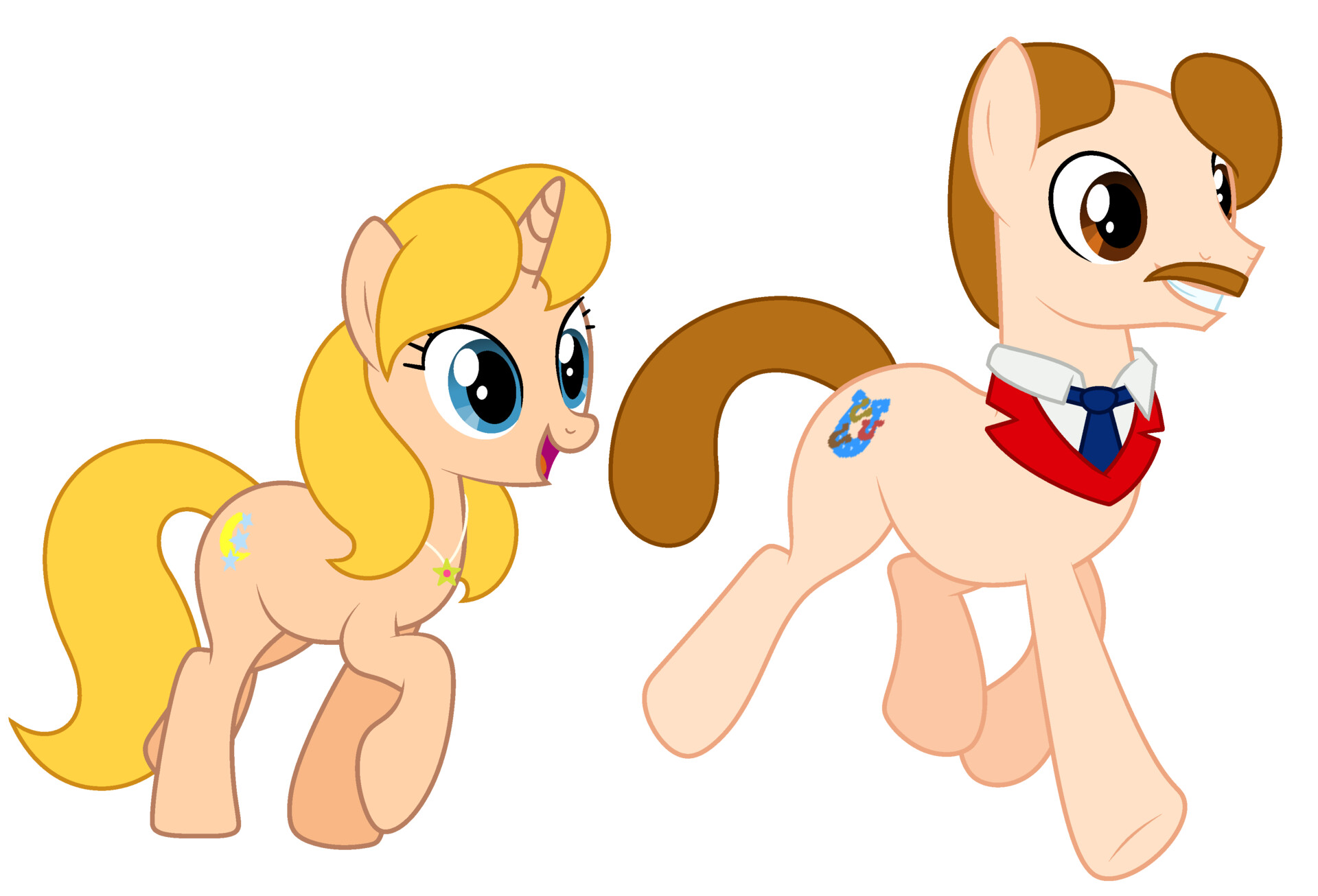 ArtStation Marvin and Rose Pony