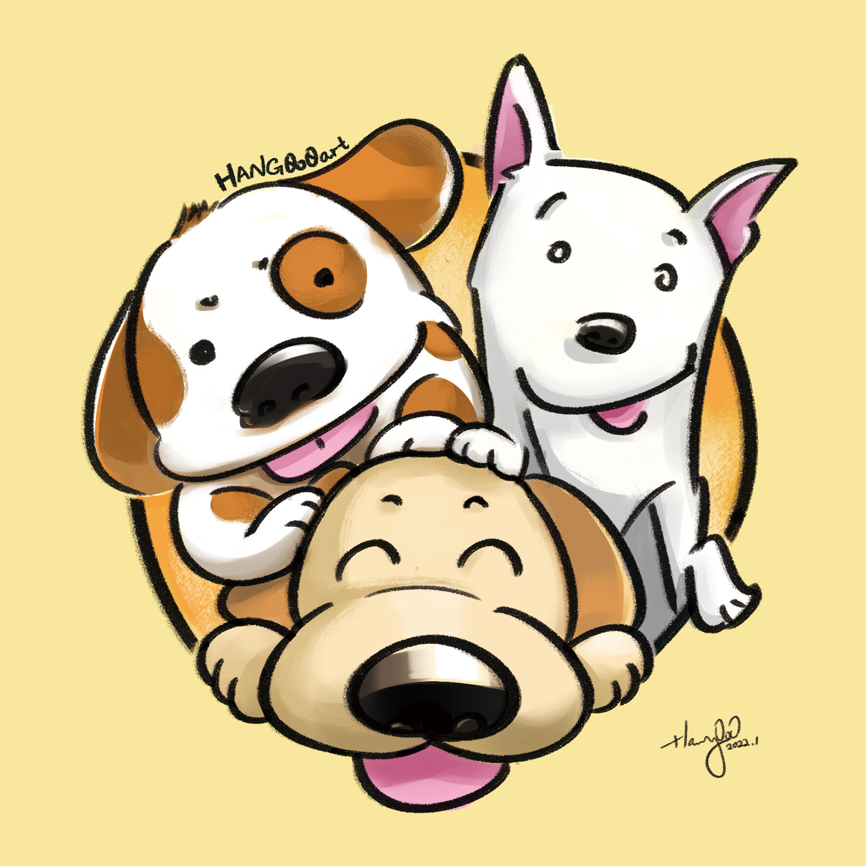 ArtStation - Illustration for Anima Macau Dog Shelter