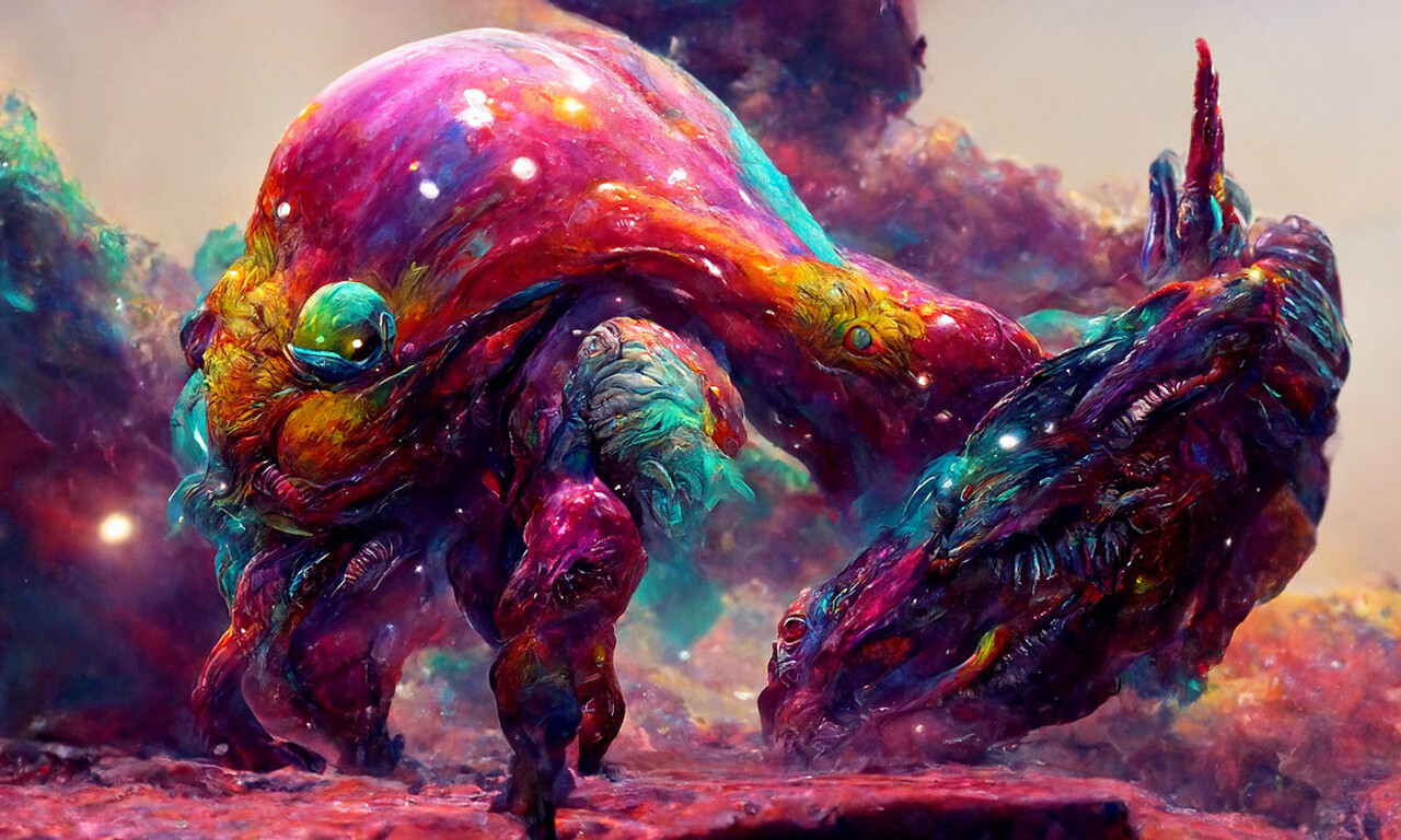 ArtStation Space creatures