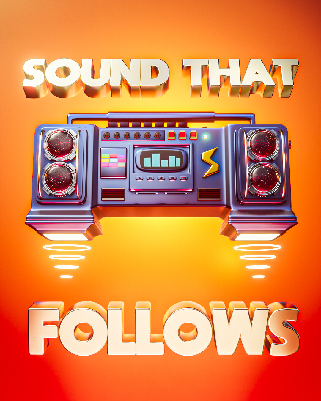 ArtStation Boom Box Glider