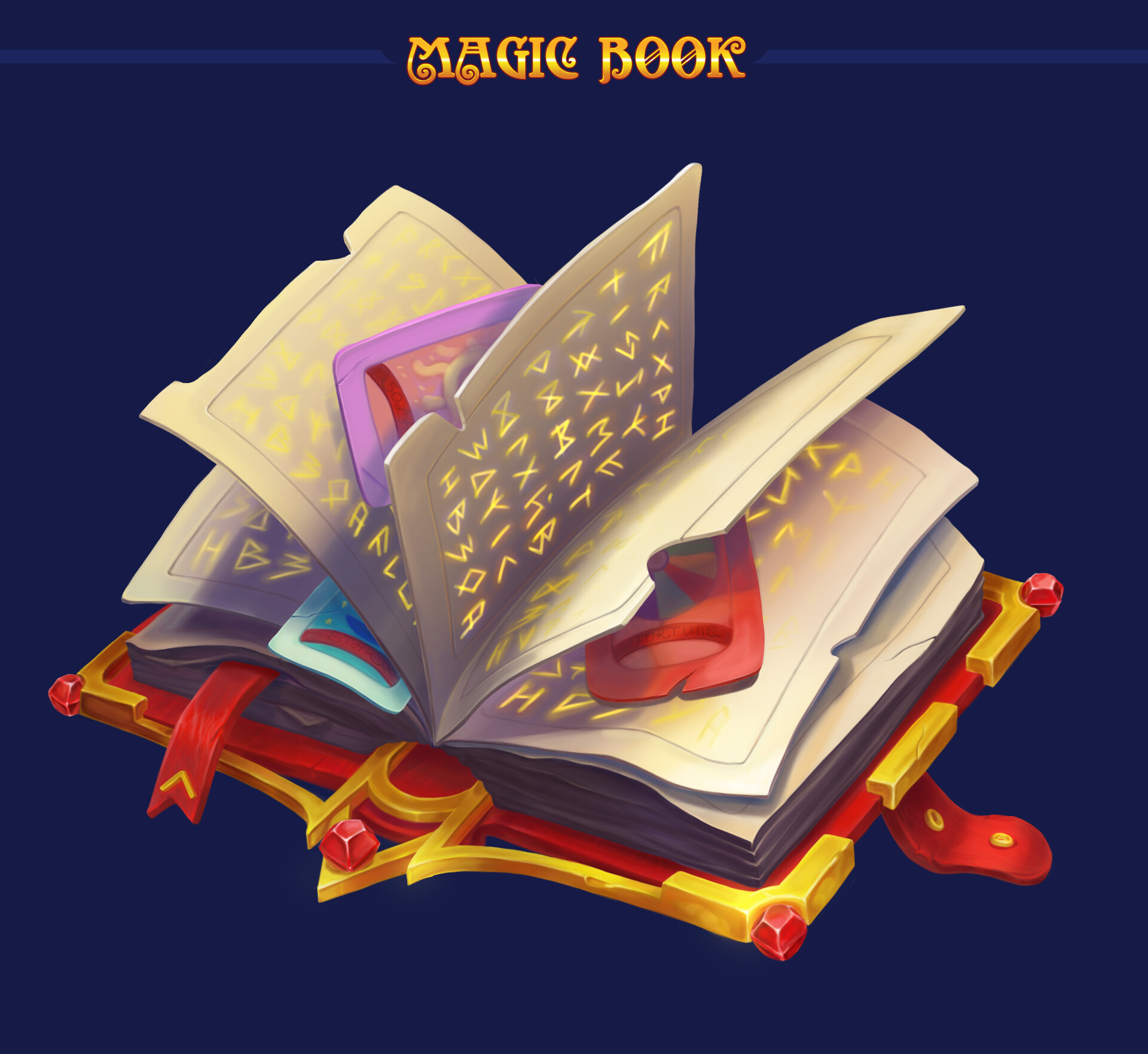 ArtStation Magic book