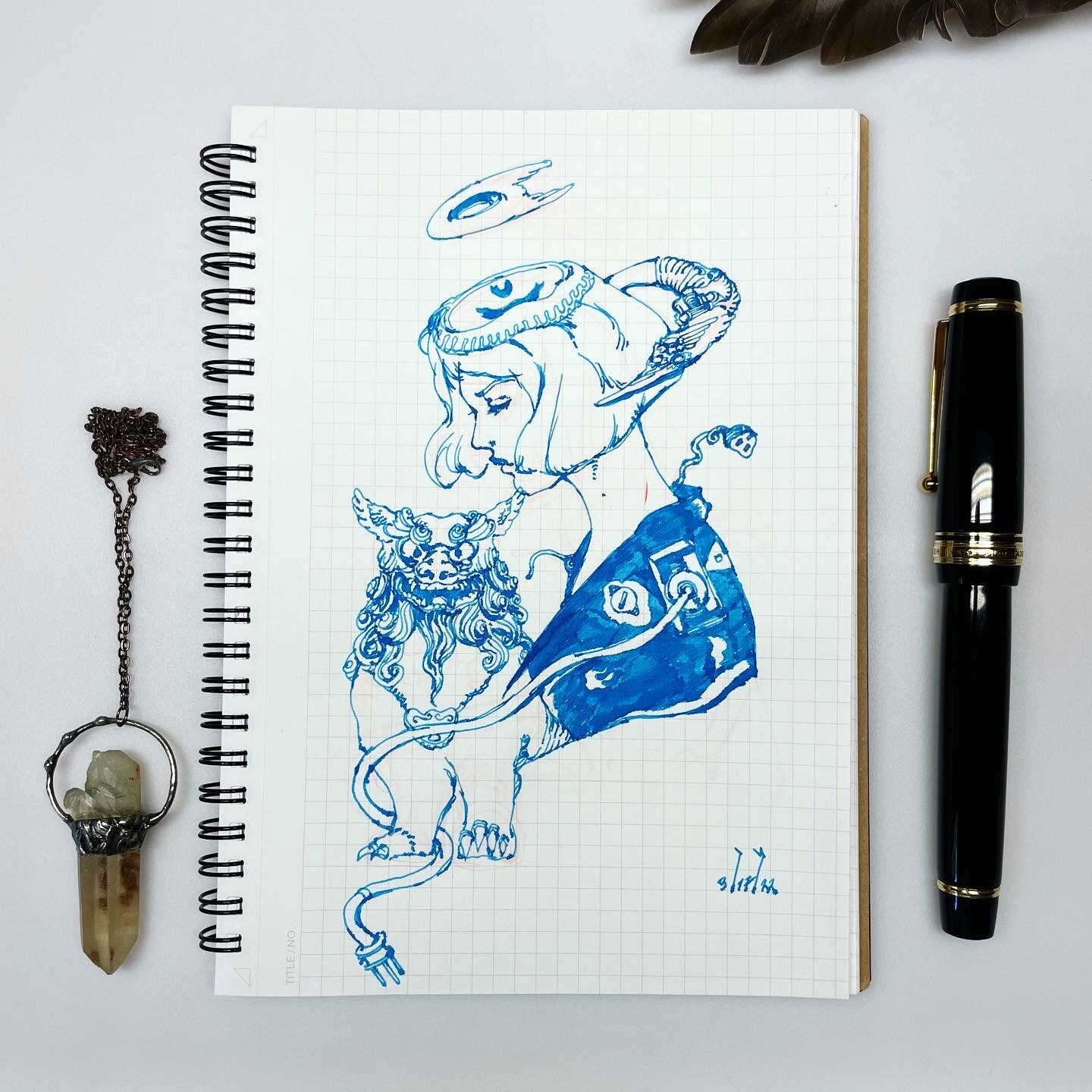 Lion! (Night Sketch)