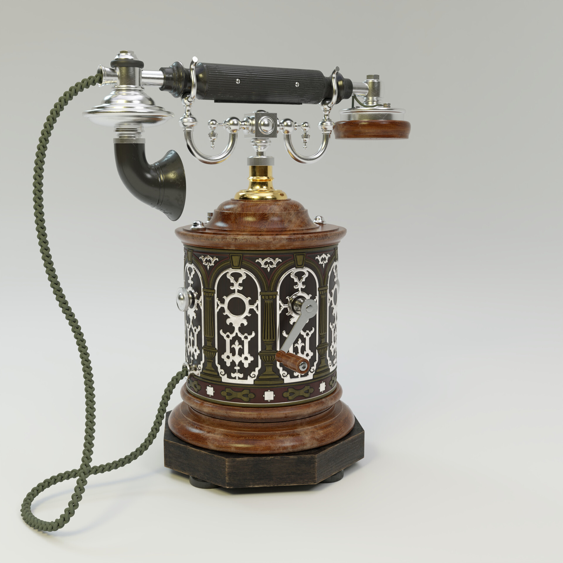 ArtStation - 19th Century Telephone