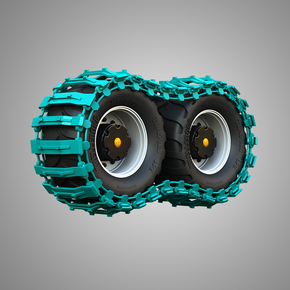 Tires with Tracks