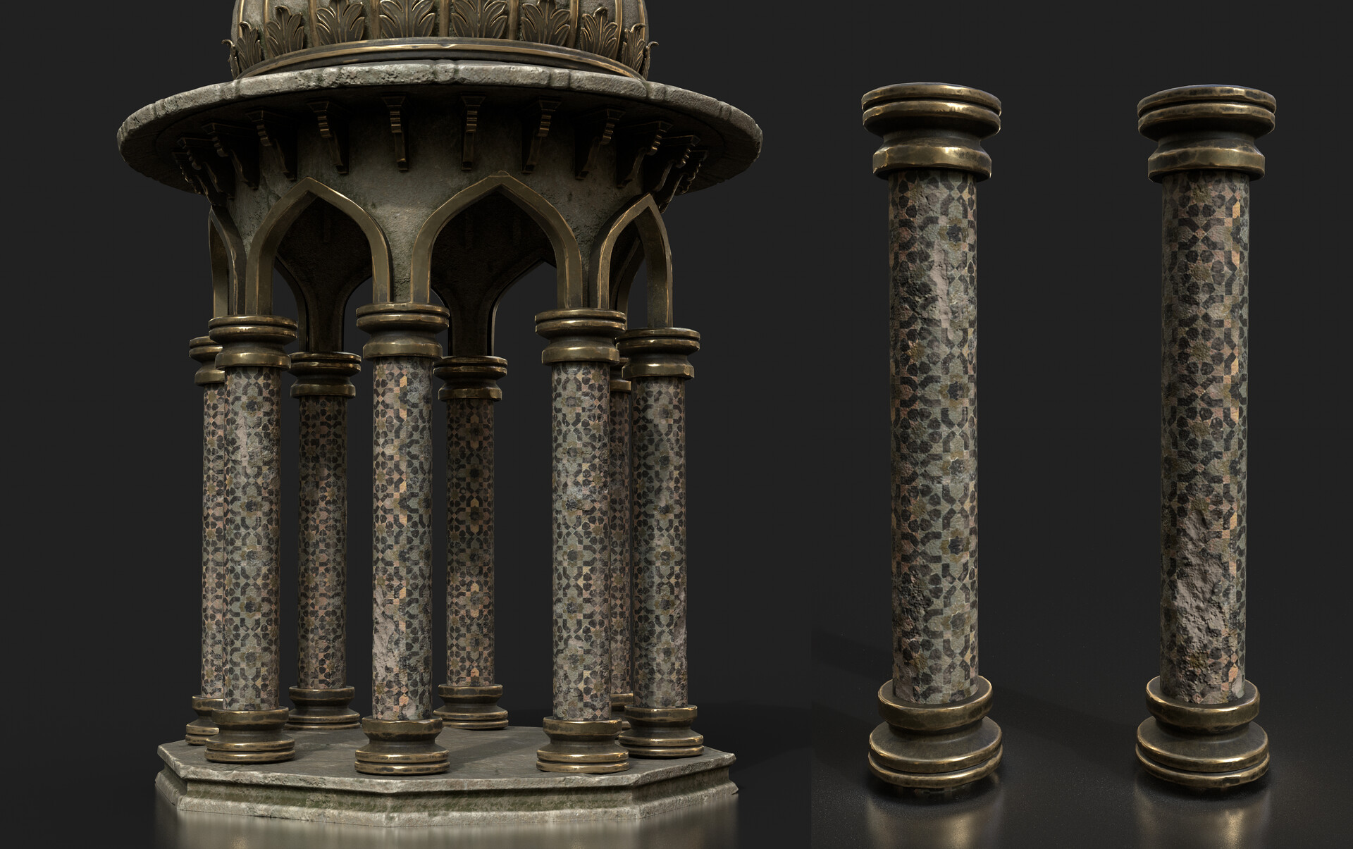 Kim ju yeon - Arab Temple_props