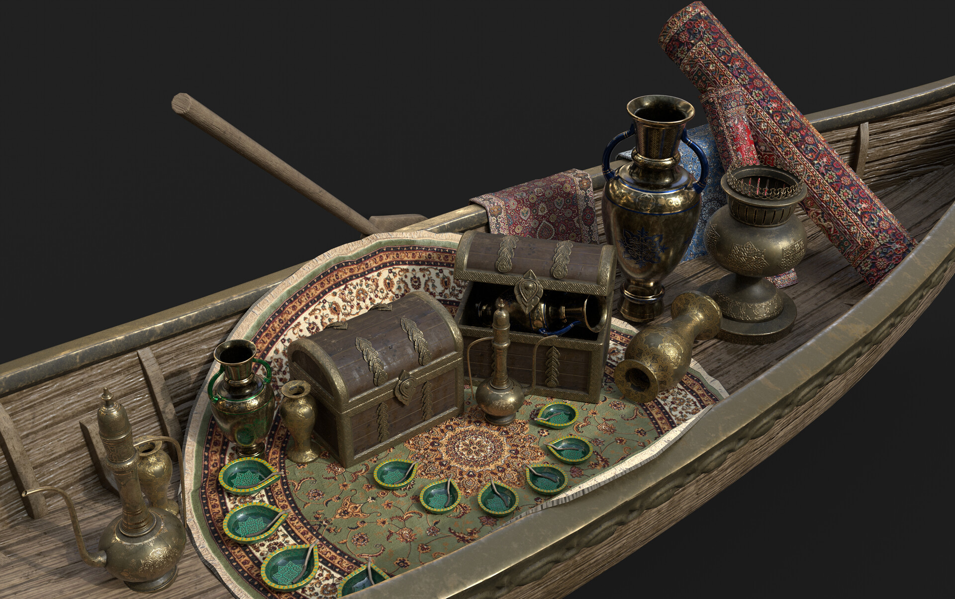 Kim ju yeon - Arab Temple_props