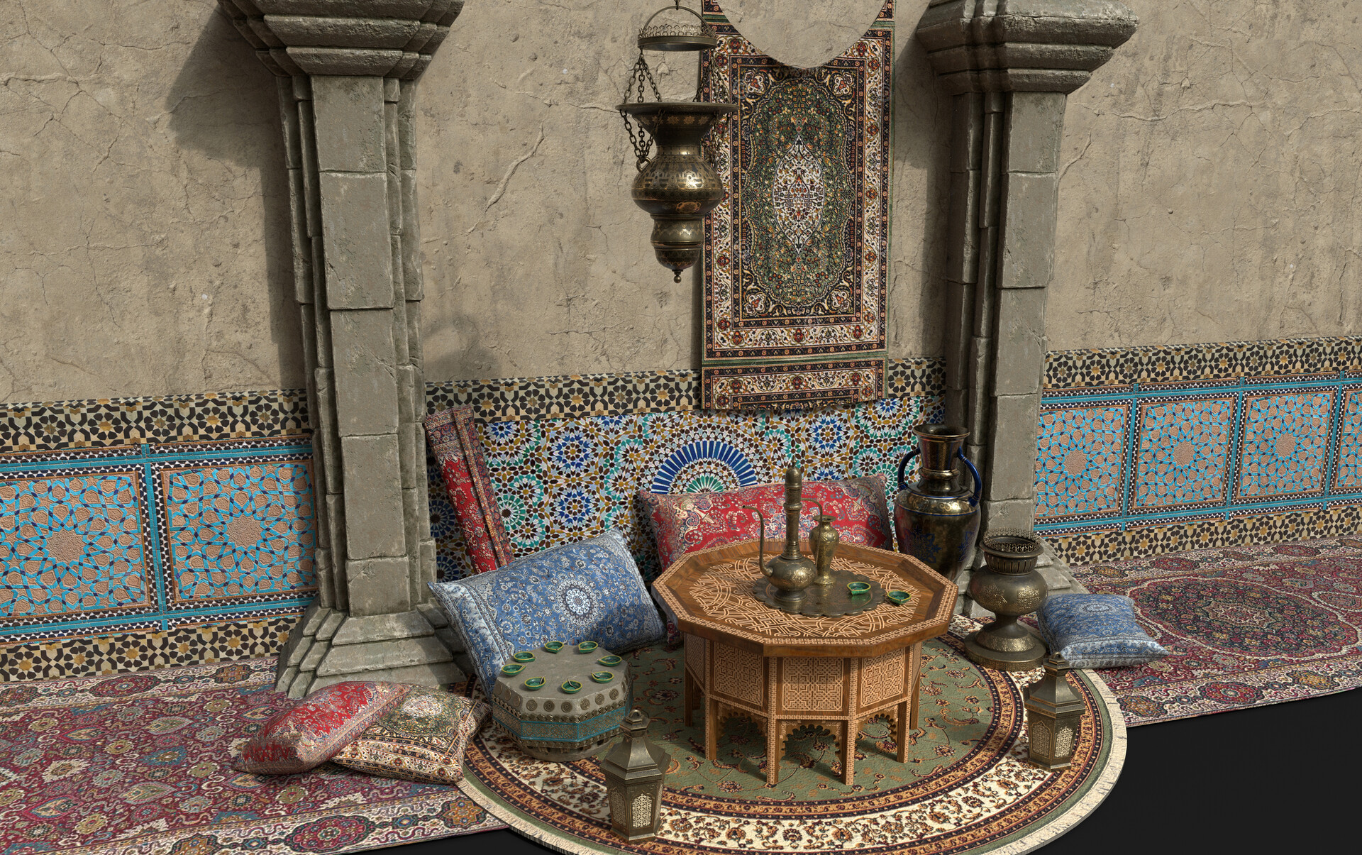 Kim ju yeon - Arab Temple_props