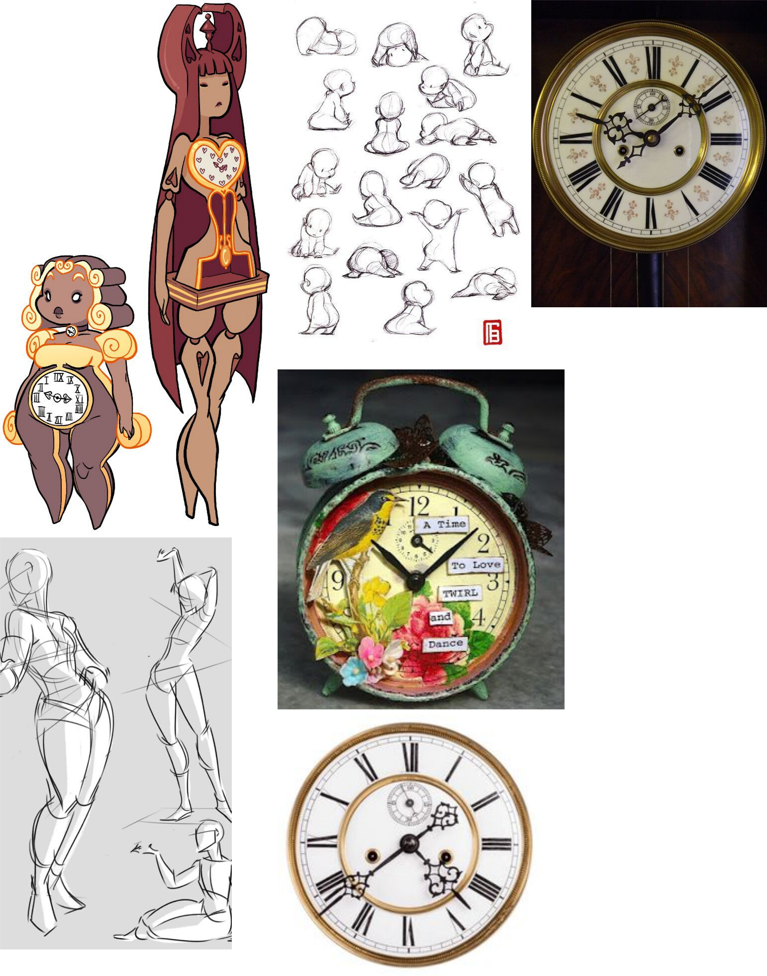 12+ Dance Drawing Reference