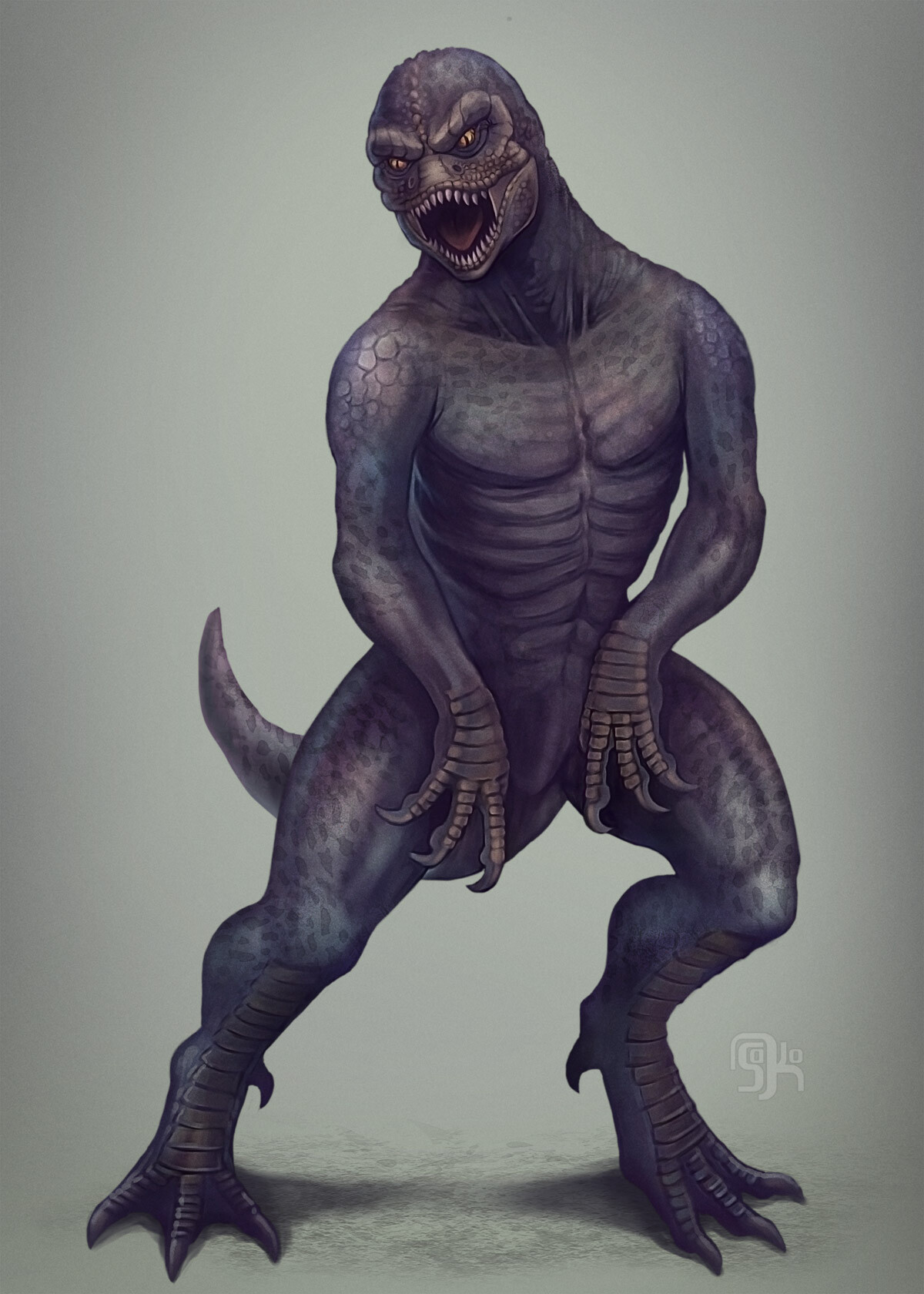 real reptilian humanoid