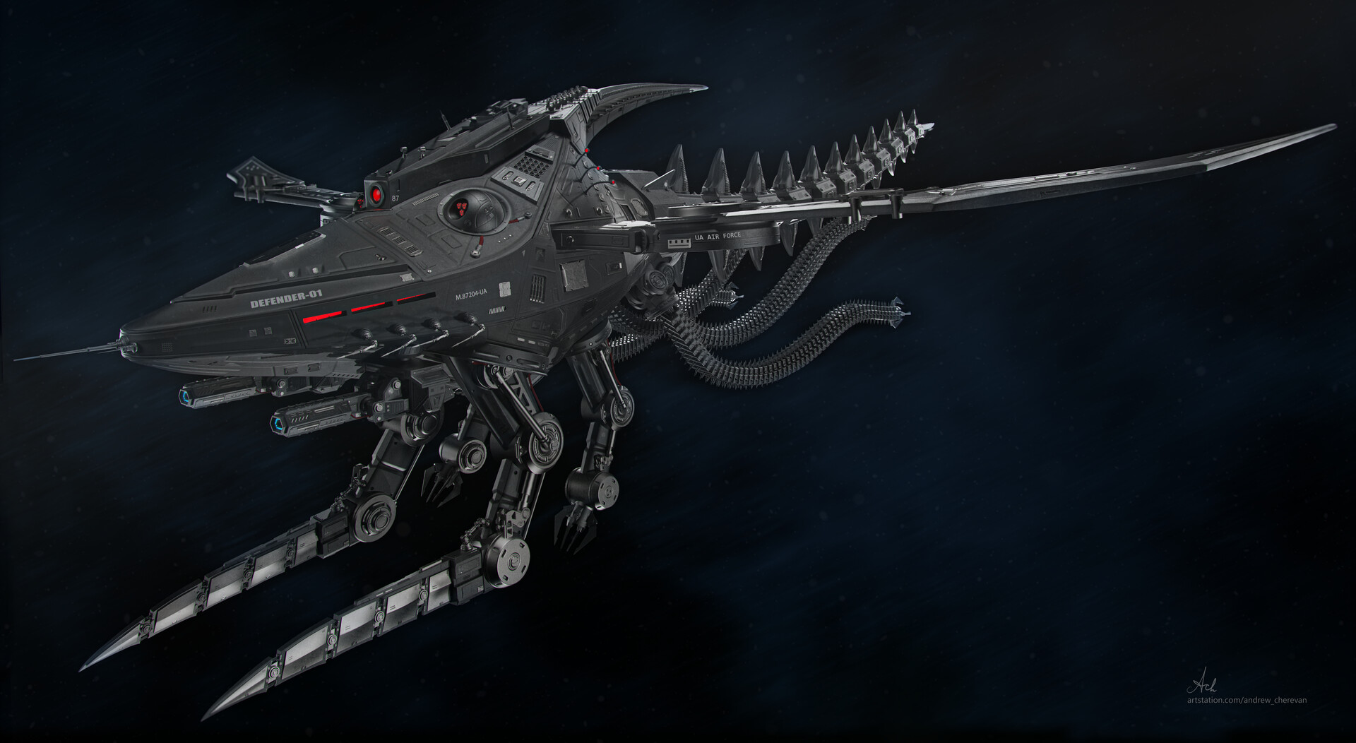 Sci fi store combat drone