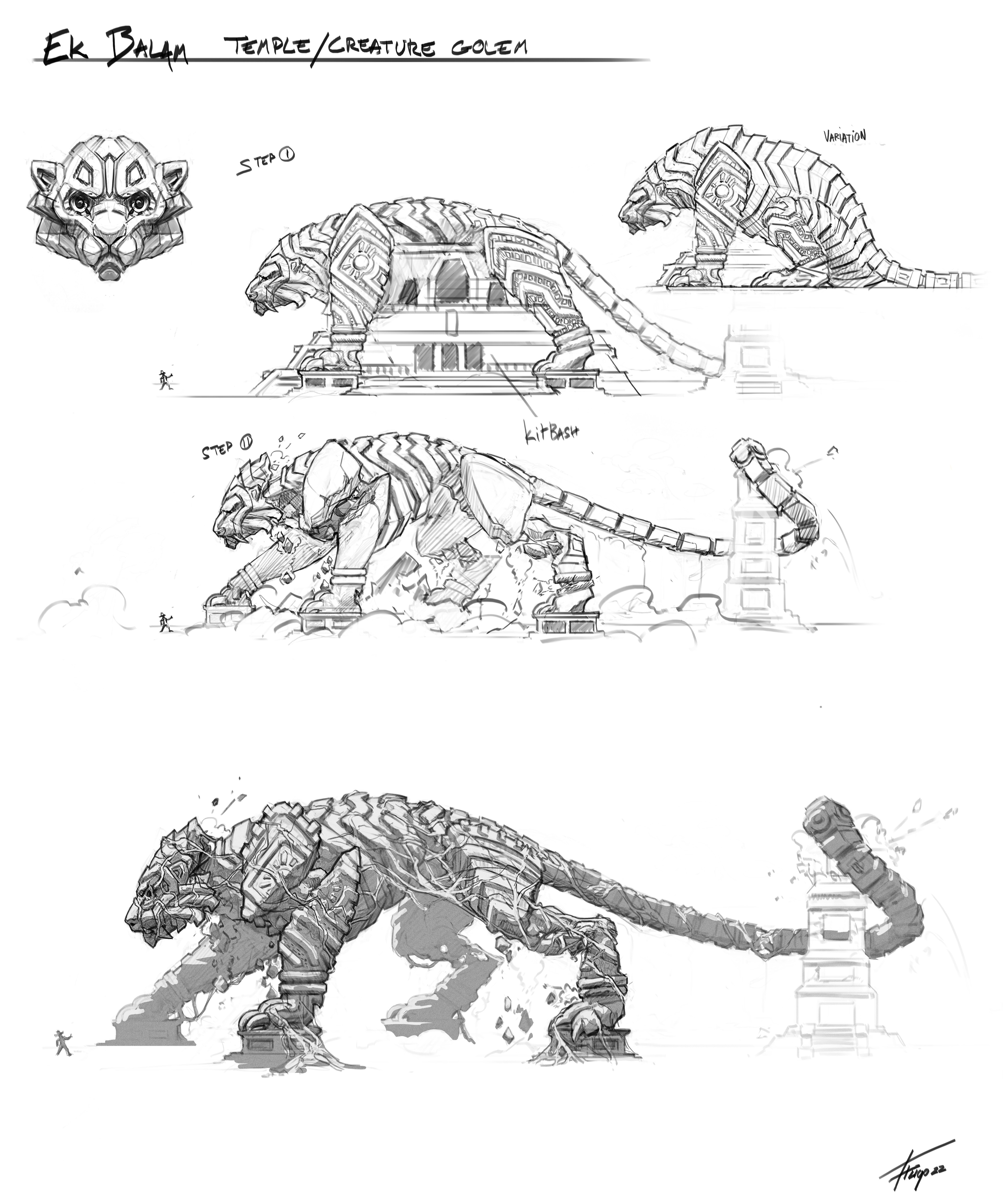 Creature sketches