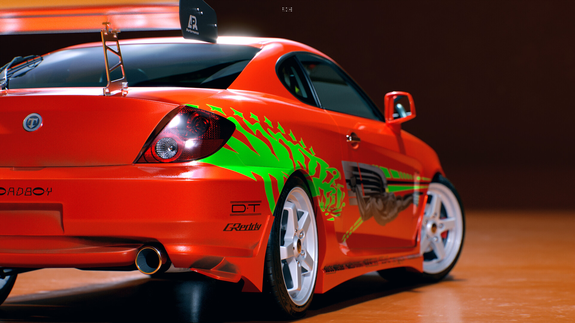 BRIAN KIM DESIGNS - Hyundai Fast and Furious Bomex Tiburon 2.7 GT V6