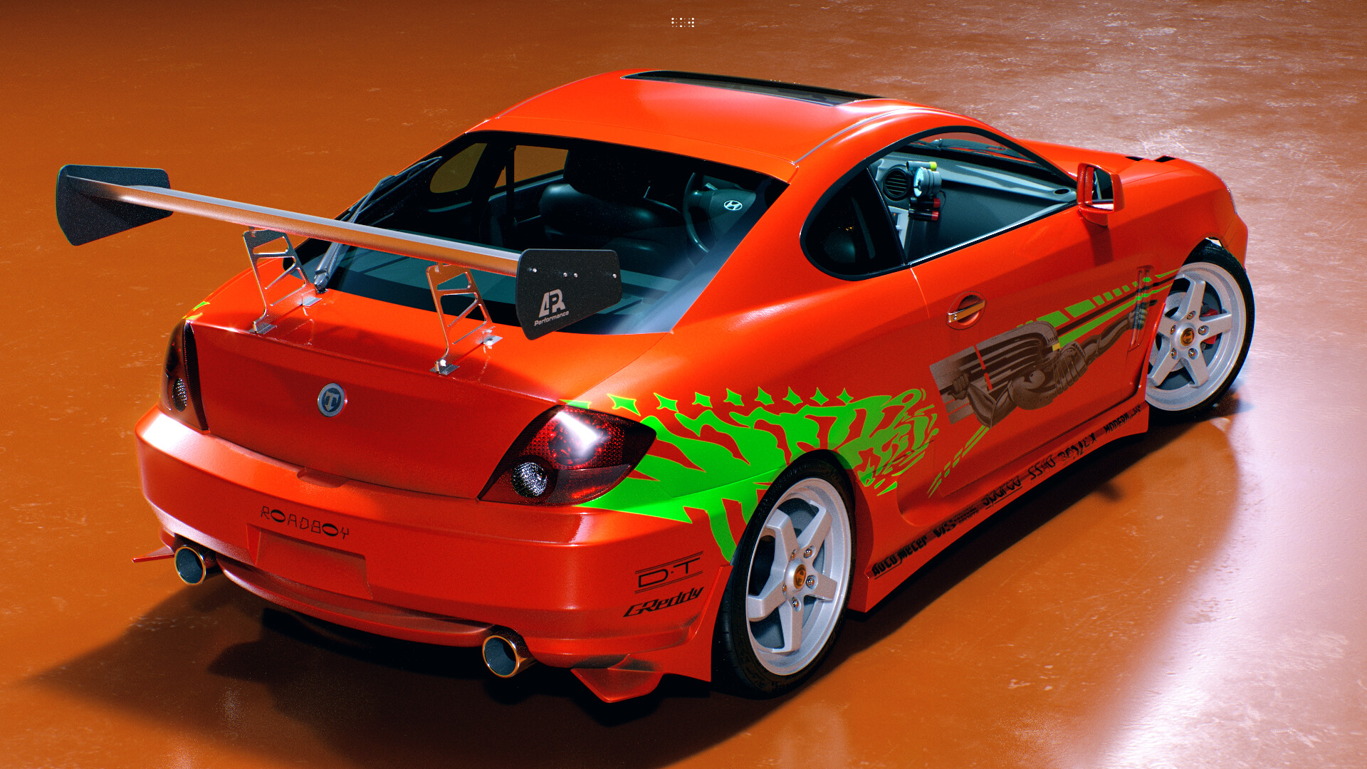 BRIAN KIM DESIGNS - Hyundai Fast and Furious Bomex Tiburon 2.7 GT V6