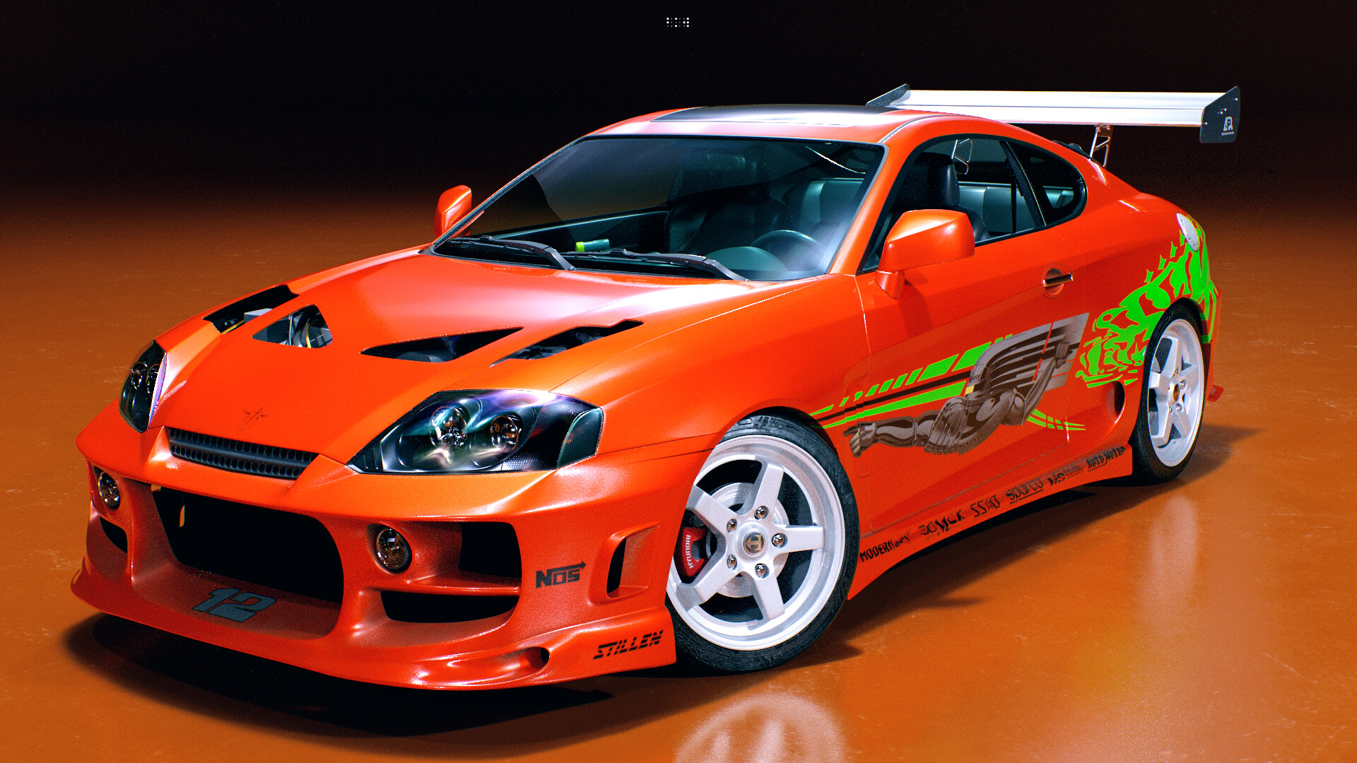 BRIAN KIM DESIGNS - Hyundai Fast and Furious Bomex Tiburon 2.7 GT V6