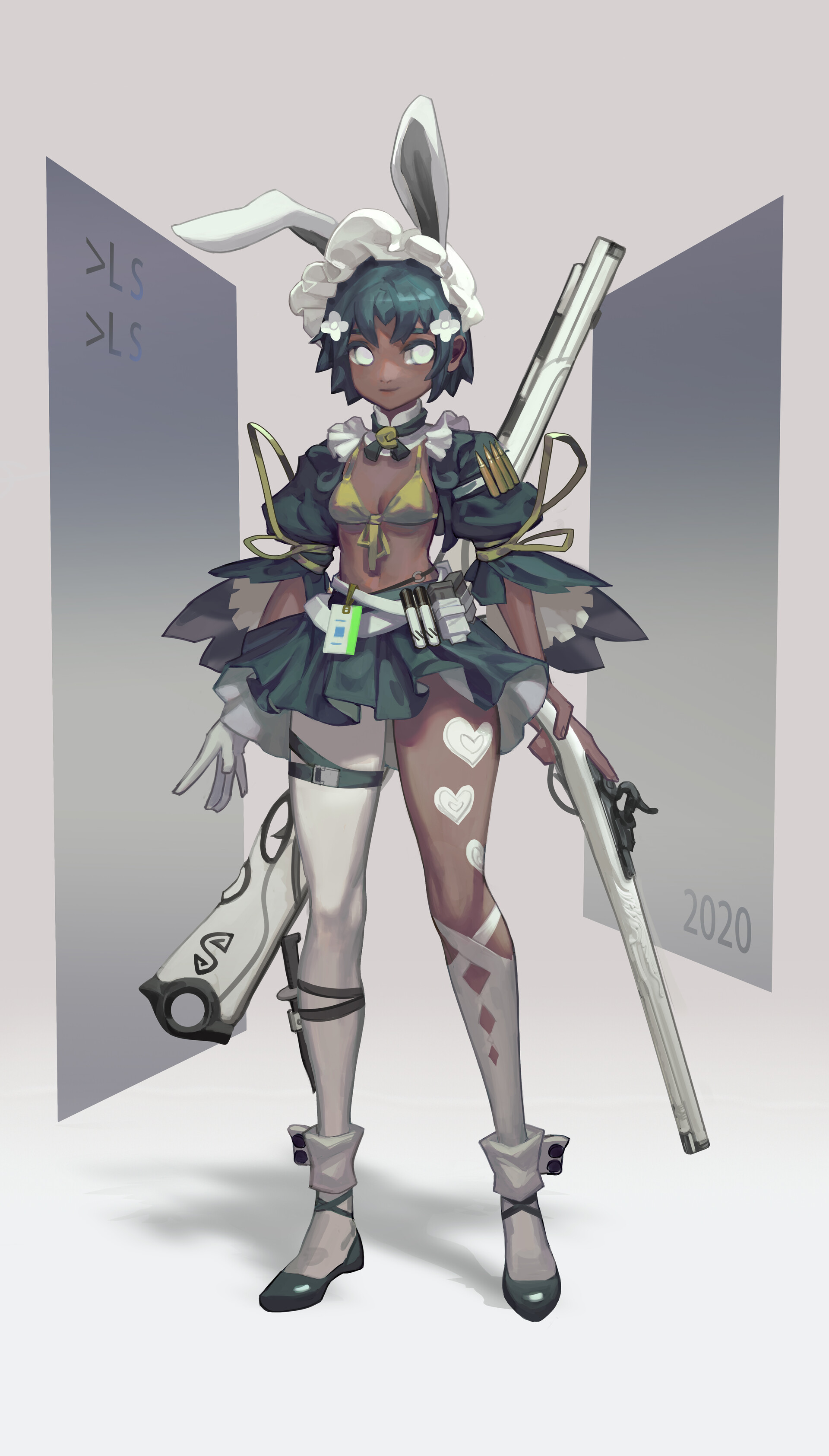 ArtStation Gun bunny