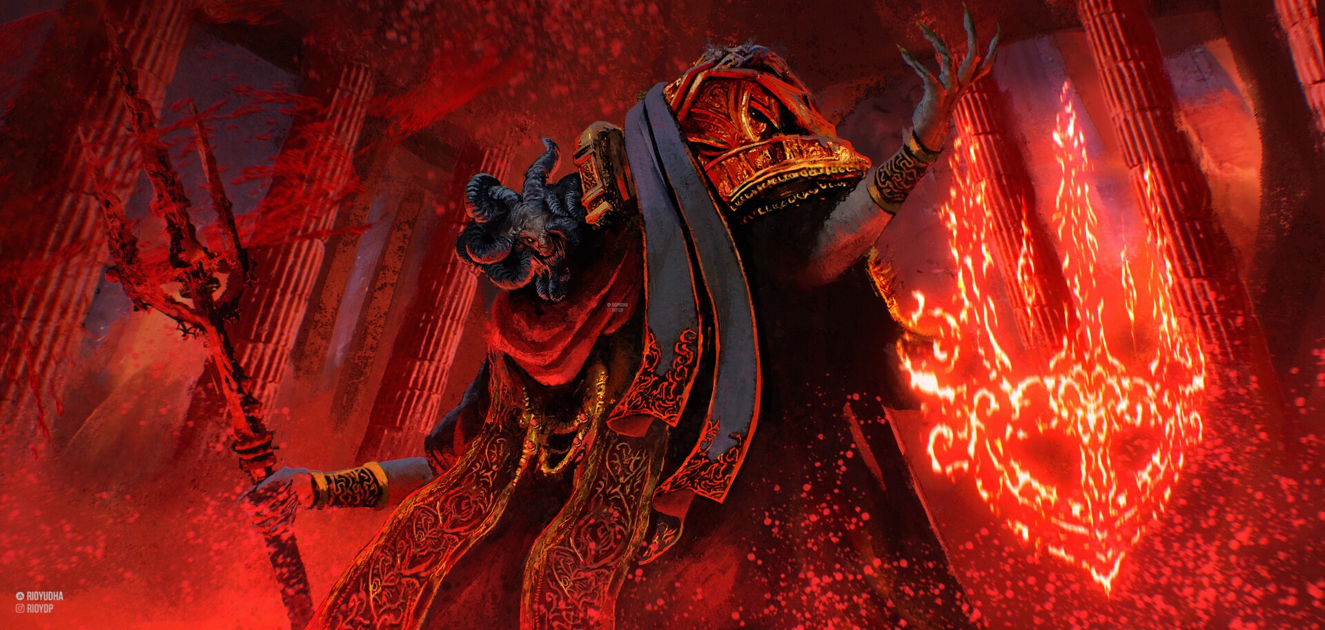 ArtStation - Mohg, Lord of Blood