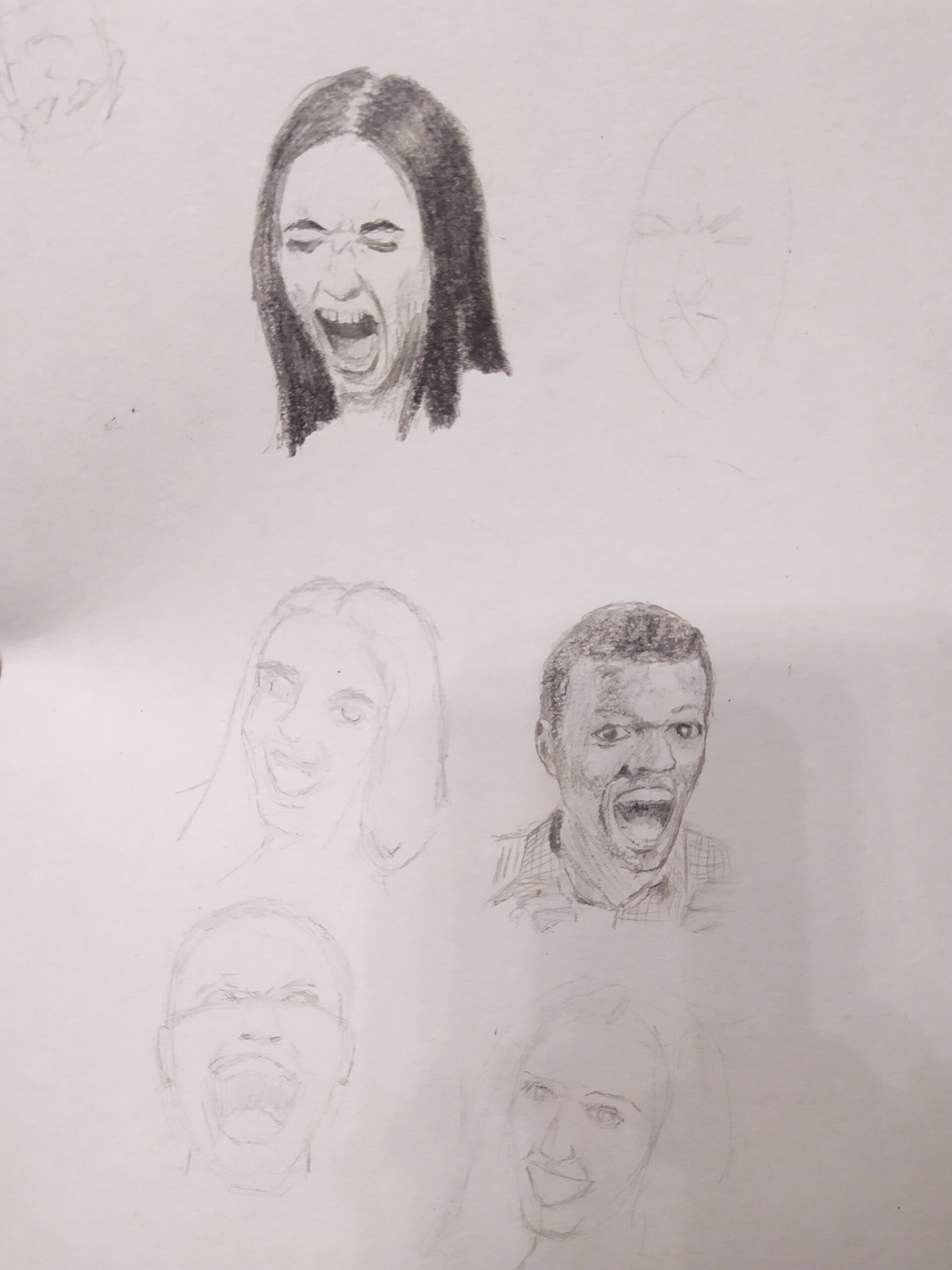 ArtStation Face expression exercise