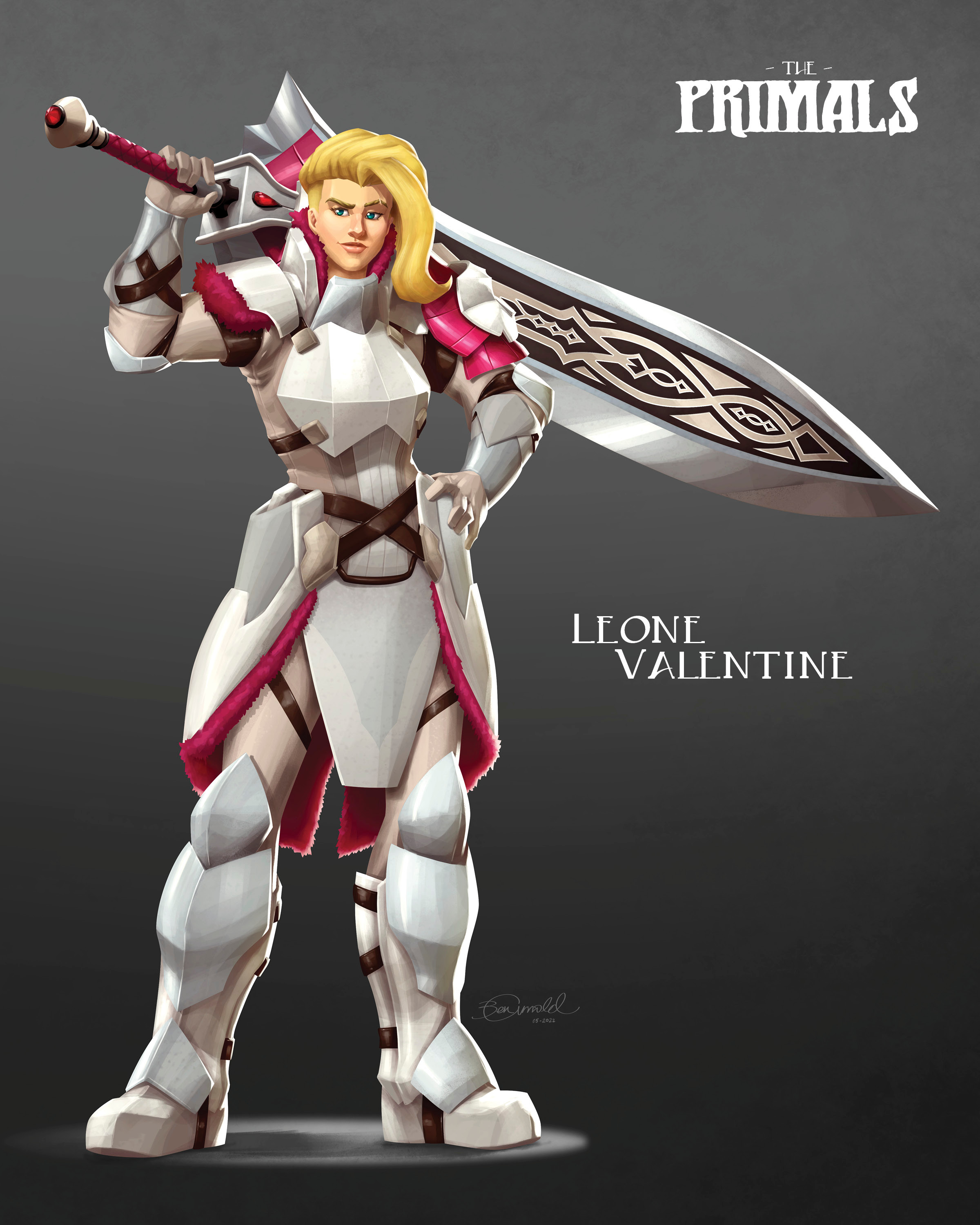 Leone Valentine Key Character Pose