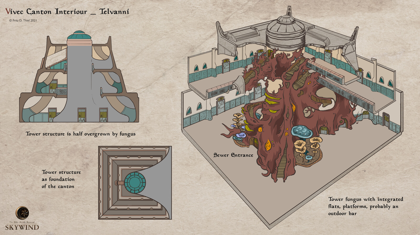 Vivec City - Telvanni Canton