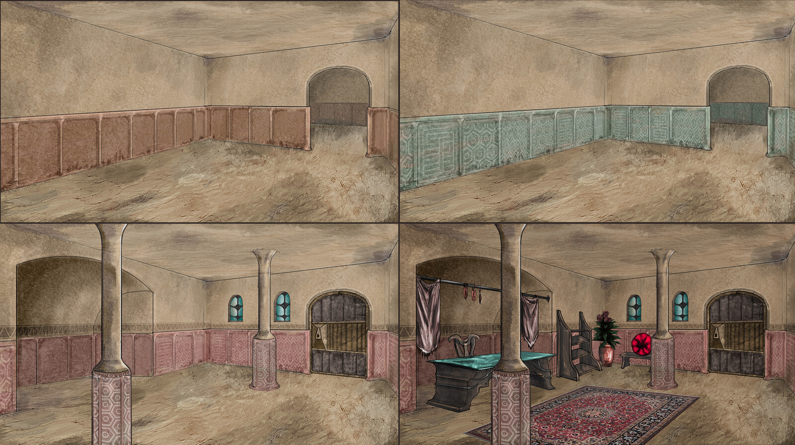 Vivec City - Common Room Study